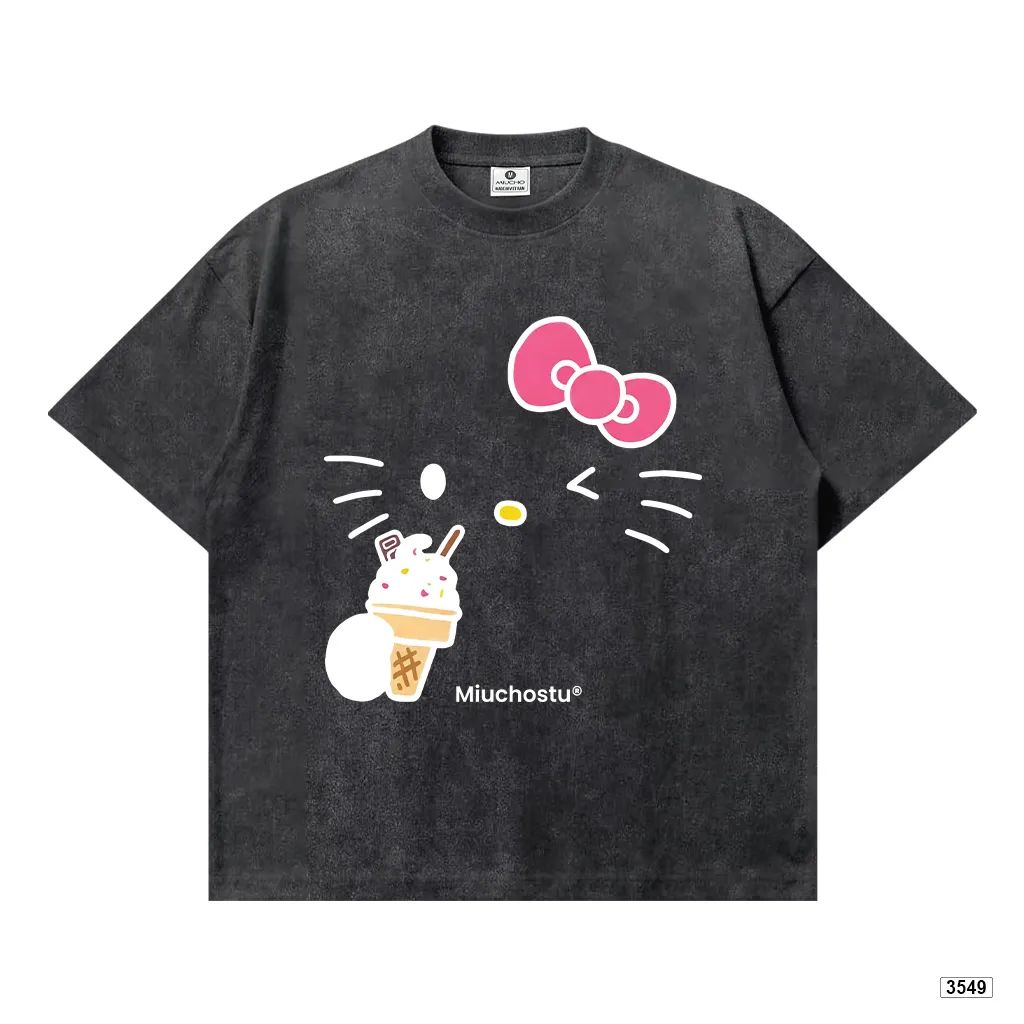 Áo thun boxy nữ tính kitty hot trend Miucho 3549_thumbnail_0