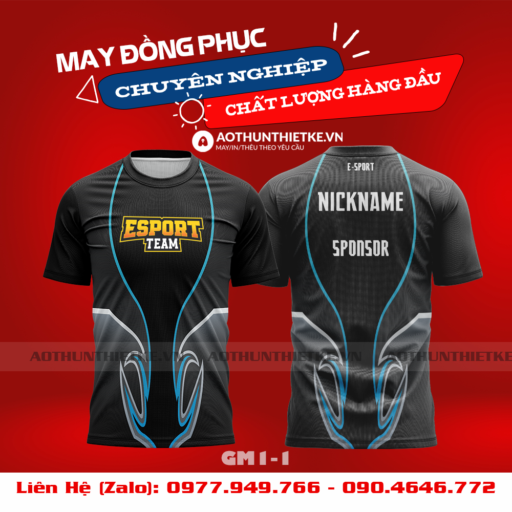 Mẫu Áo Game Thủ Esports Thiết Kế - TKGM14_thumbnail_0