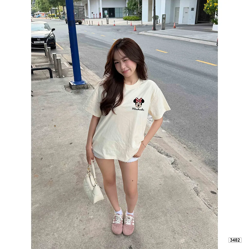Áo thun nữ form boxy kitty đáng yêu Miucho 3482_thumbnail_2