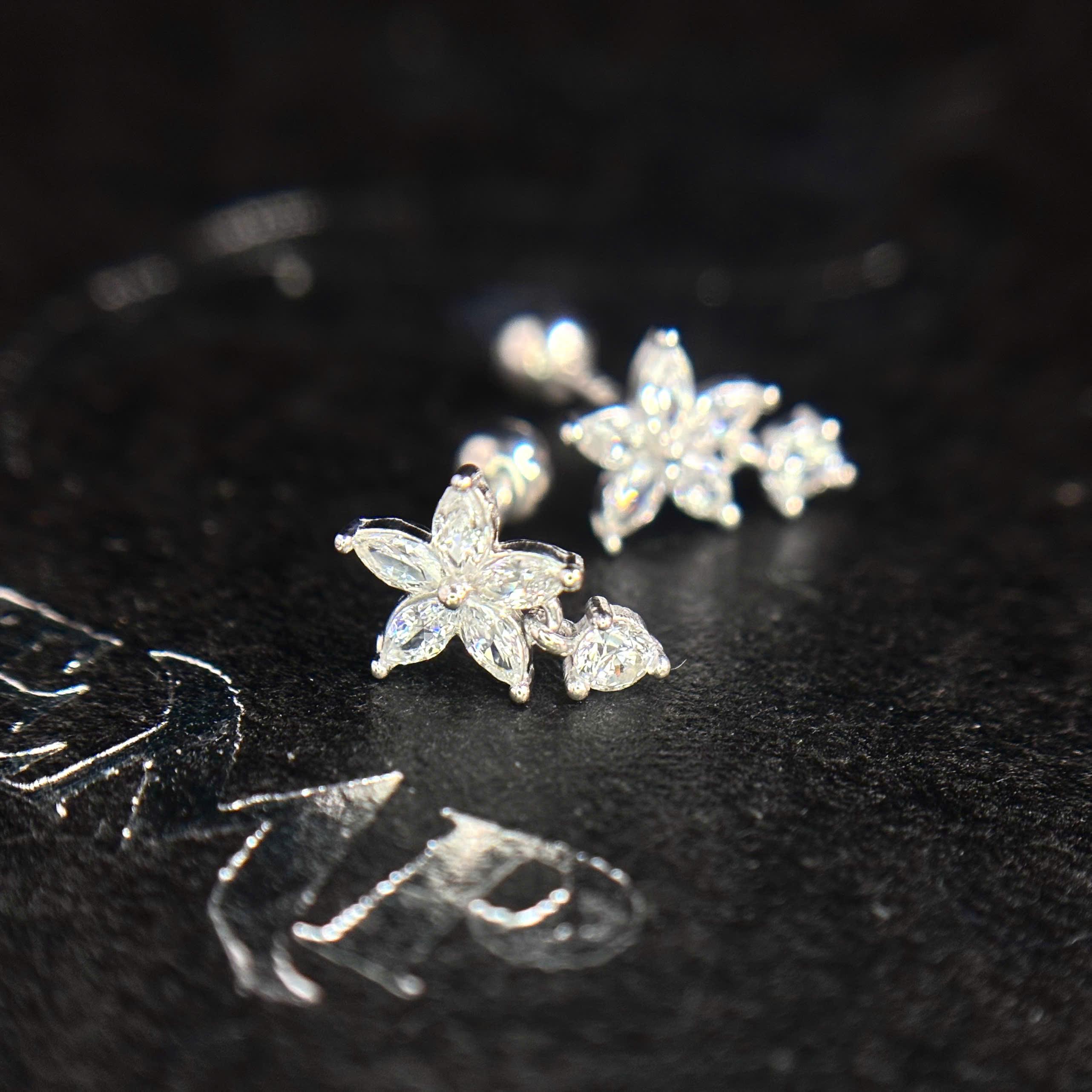 Khuyên kiểu bạc si kim hoa đá rơi_thumbnail_2