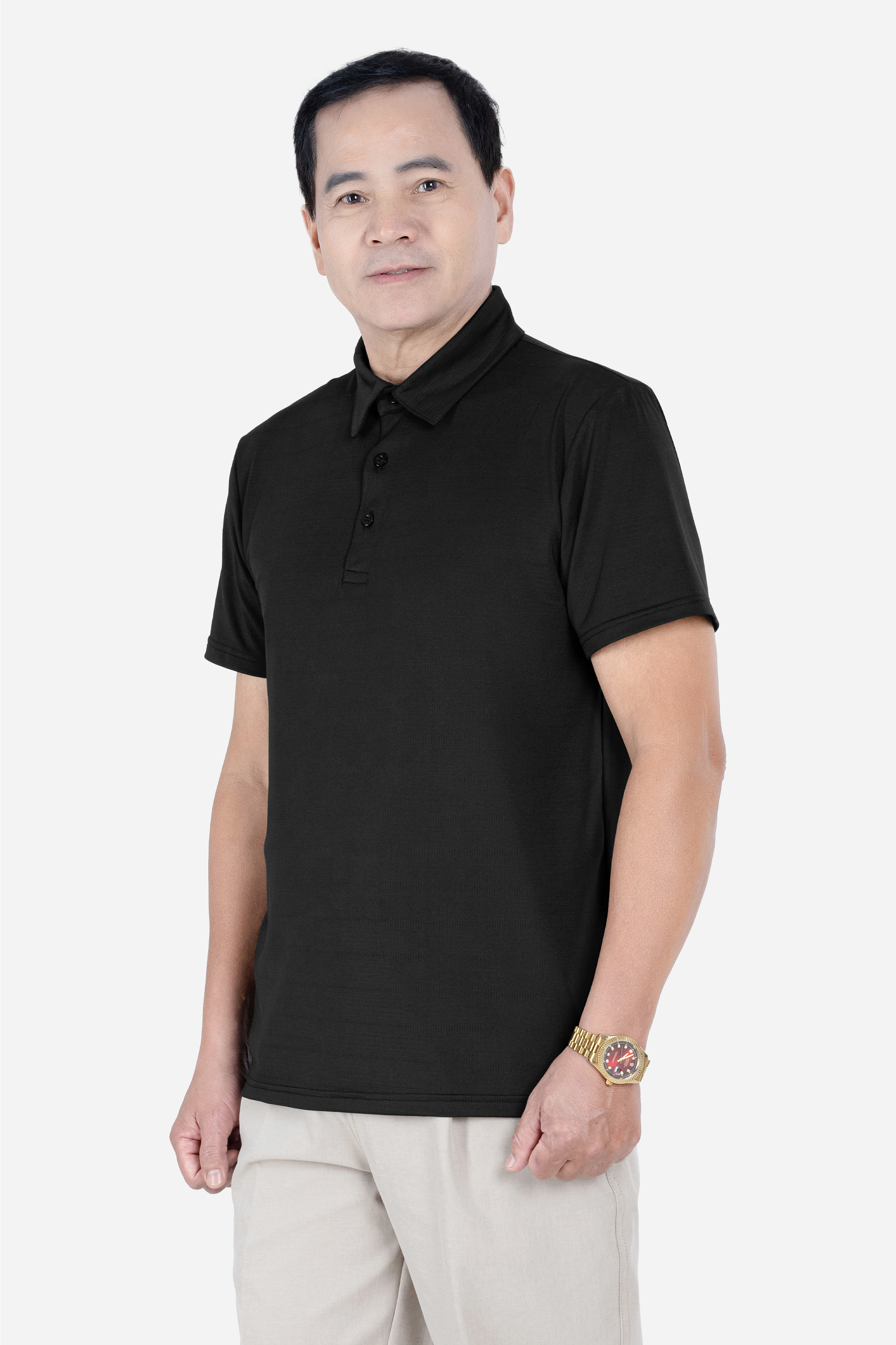 Áo Polo Thể Thao Nam Trung Niên ANCHI Chất Liệu Thun Lạnh Phom Suông Vạt Ngang_thumbnail_31