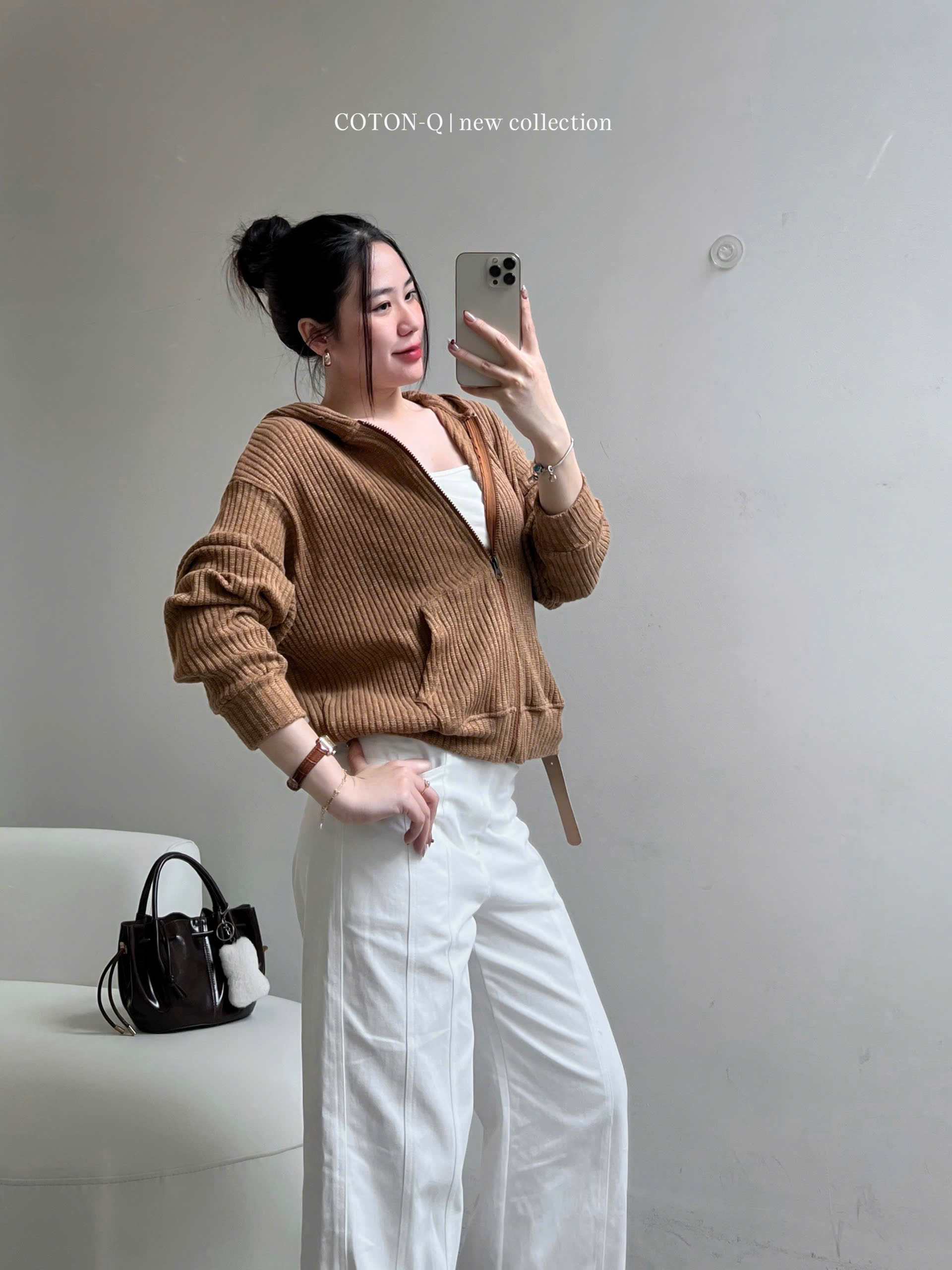 Áo khoác len có nón ( TRẮNG KEM )_thumbnail_9