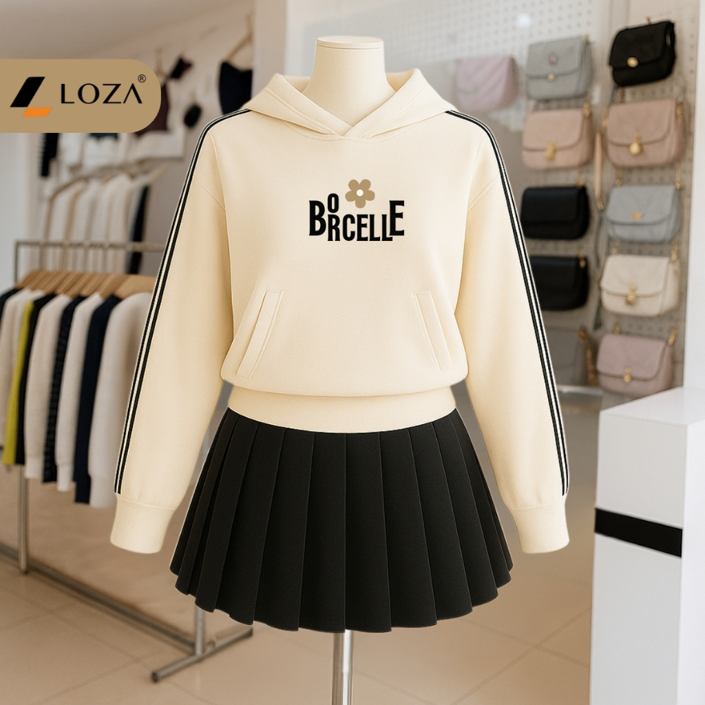 Áo Hoodie nữ dáng ngắn bo gấu in hình  nhiều mẫu - Loza G0433_thumbnail_10