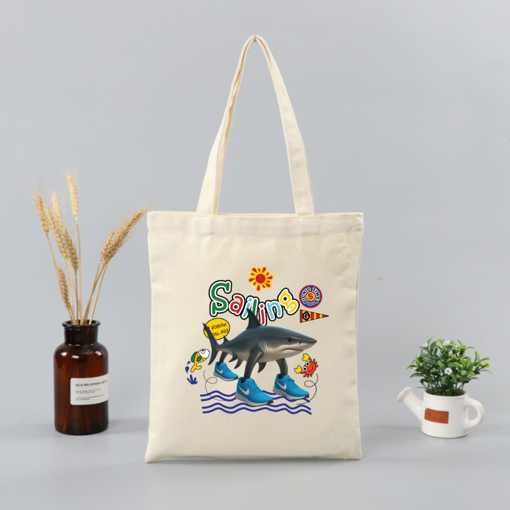 Túi tote in hình Brainrot - Túi vải canvas kích thước 33x37cm đựng vừa A4  và laptop - TOTE25_thumbnail_23
