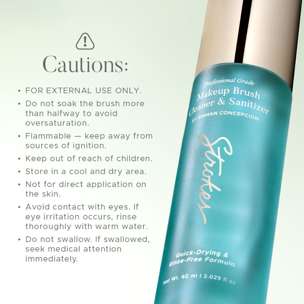 Strokes Makeup Brush Cleaner & Sanitizer