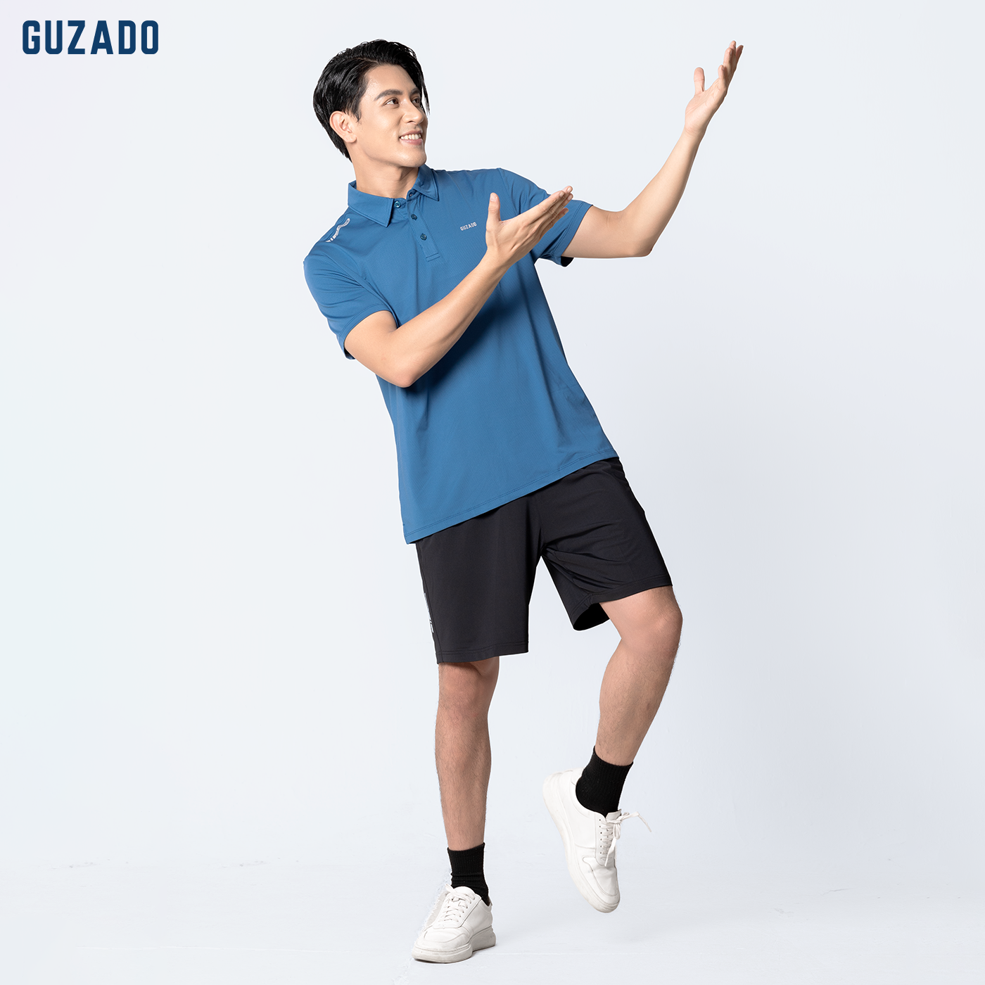 Bộ Polo Nam Thể Thao Guzado Mềm Mại, Basic, Đa Dạng Phong Cách BPL02_thumbnail_5