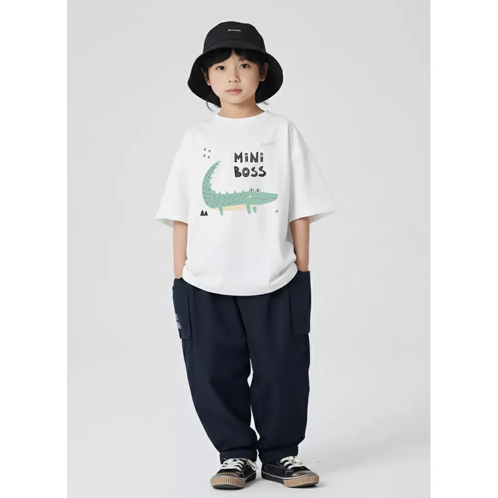 Áo thun bé trai bé gái Mini Boss Kado 3201_thumbnail_5