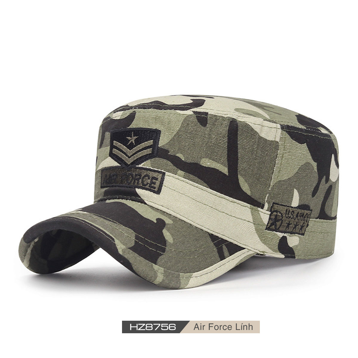 Mũ lính chóp vuông AIR FORCE HZ8756