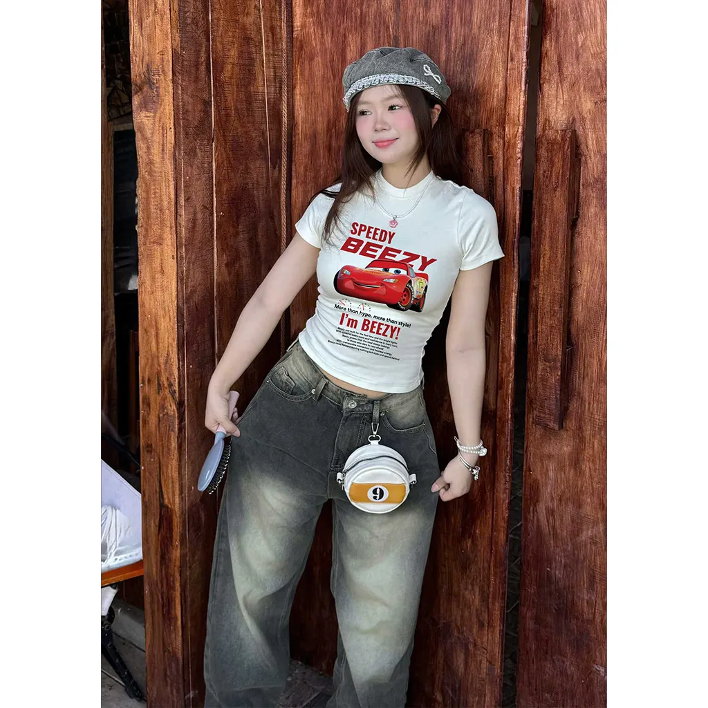 Áo baby tee nữ ôm body tôn dáng Beezy 3398_thumbnail_4