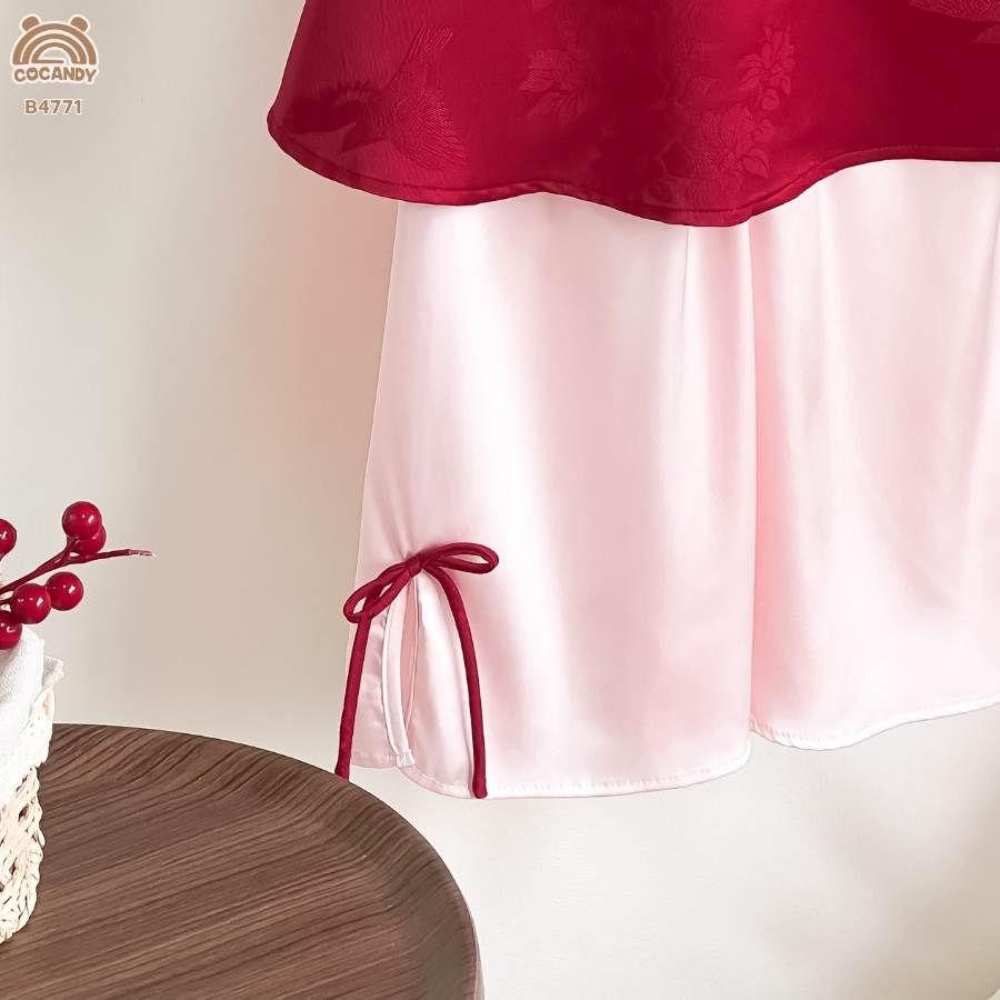 Bộ áo dài ĐỎ Liễu Nguyệt_thumbnail_4