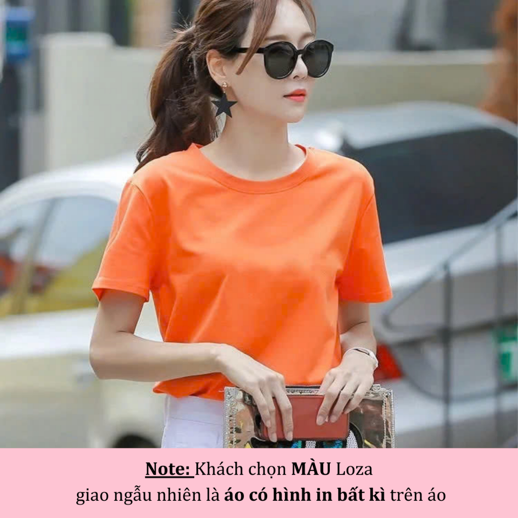[Form Rộng] Áo phông nữ form rộng lẻ size mẫu lộn xộn - Giao hình ngẫu nhiên - Áo thun nữ Loza XA018_thumbnail_7