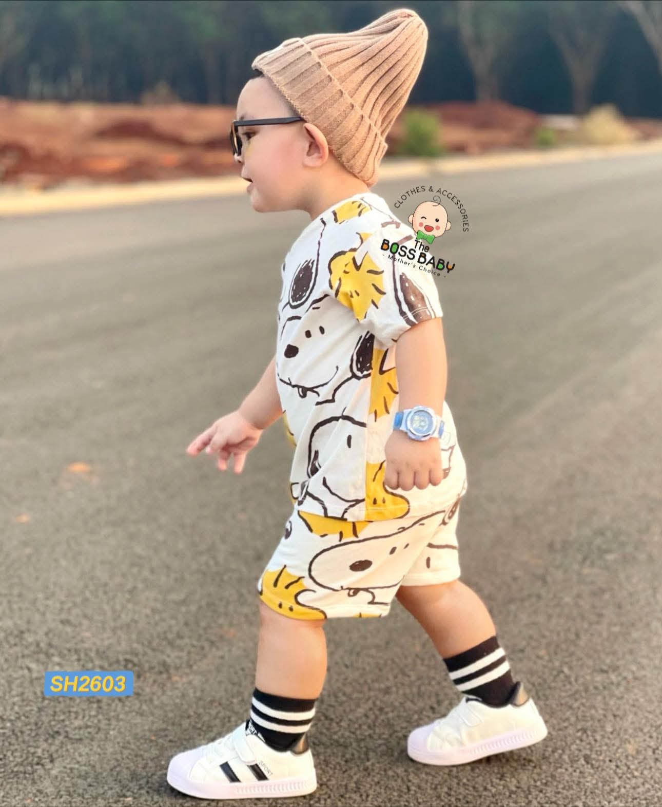 Set bộ cotton trắng họa tiết Snoopy_thumbnail_3