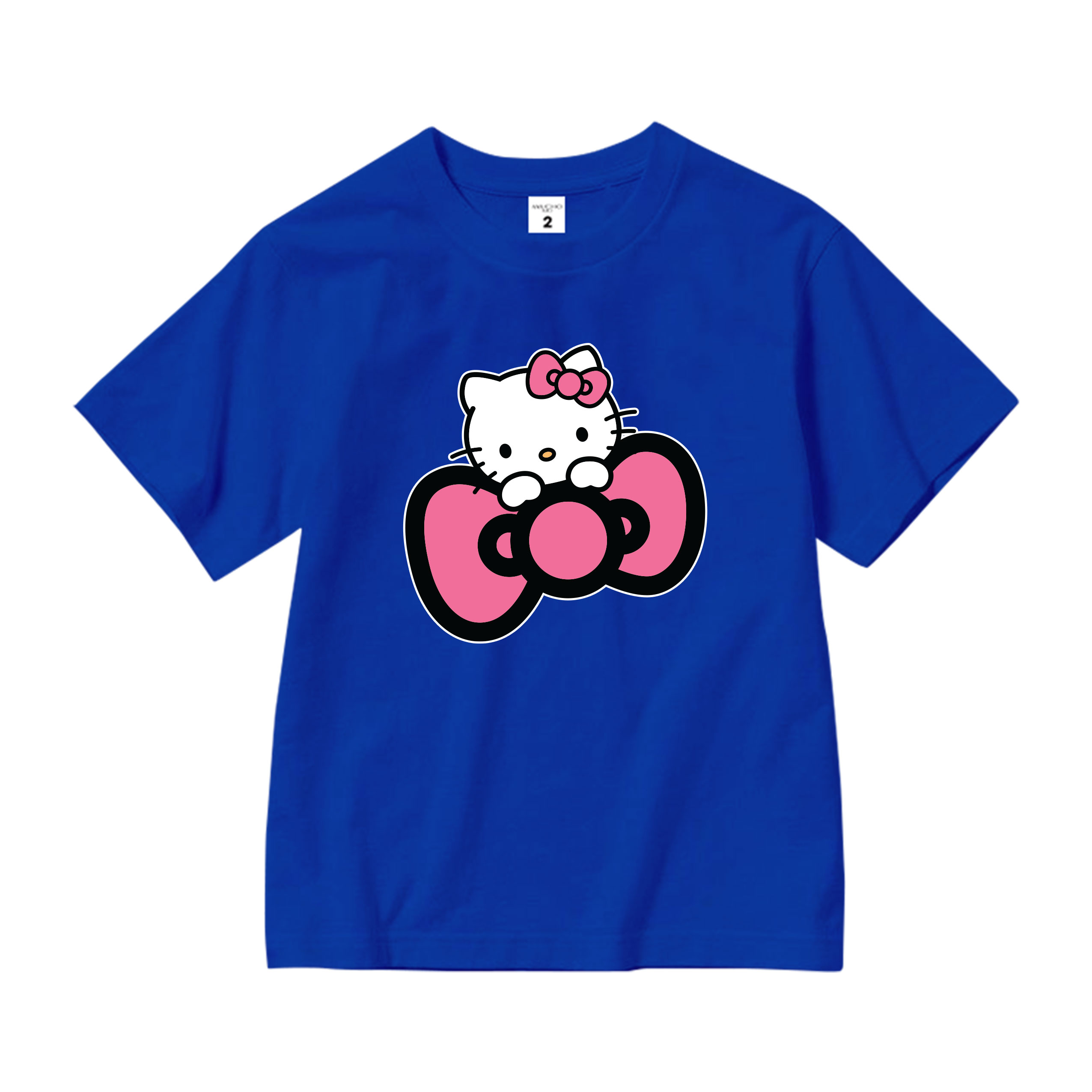 Áo thun bé gái form rộng dễ thương chất vải cotton thoáng mát AED1546 Miucho Kid in artwork_thumbnail_11