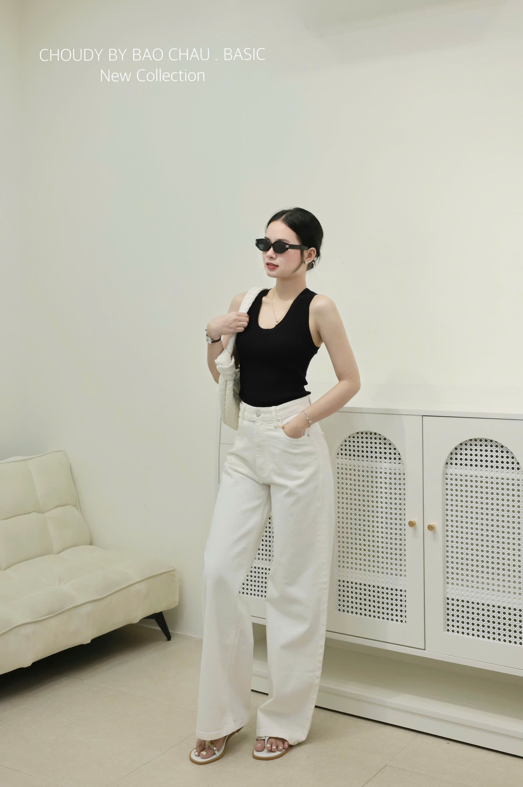 SALE Q85 QUẦN JEAN SUÔNG 2 MÀU