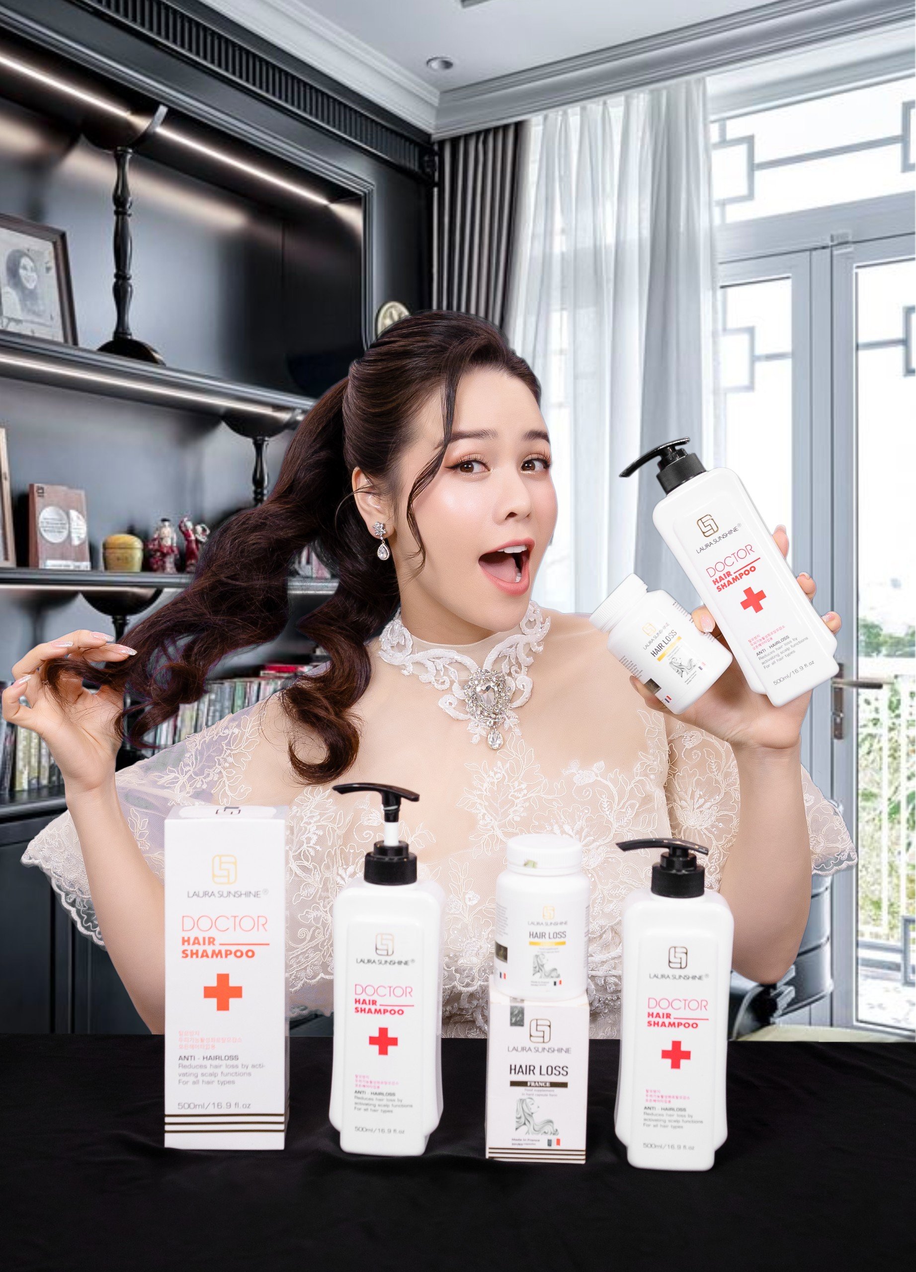 Dầu gội đầu giúp giảm rụng tóc - Doctor Hair Shampoo_thumbnail_3
