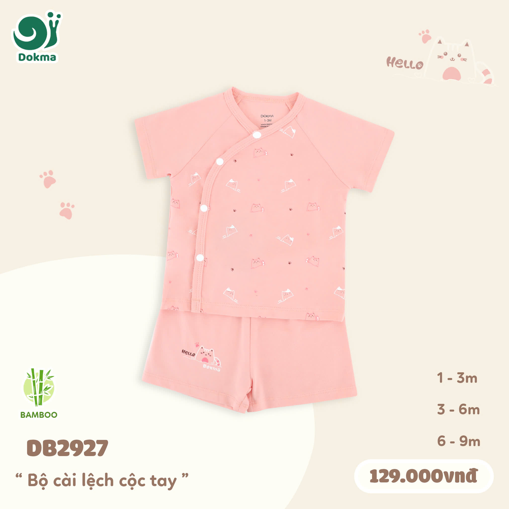 Bộ cài lệch cộc tay DB2927_thumbnail_0