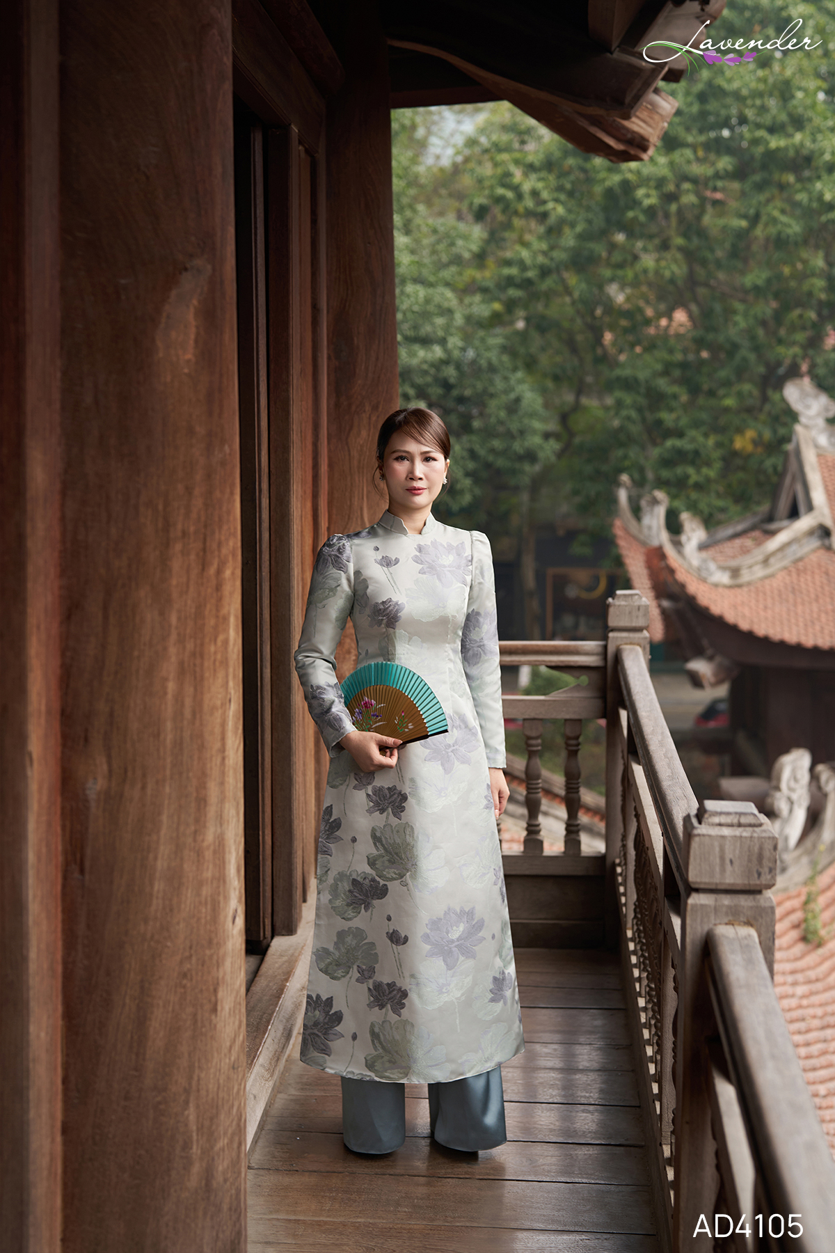 Áo dài tafta cách tân AD4105