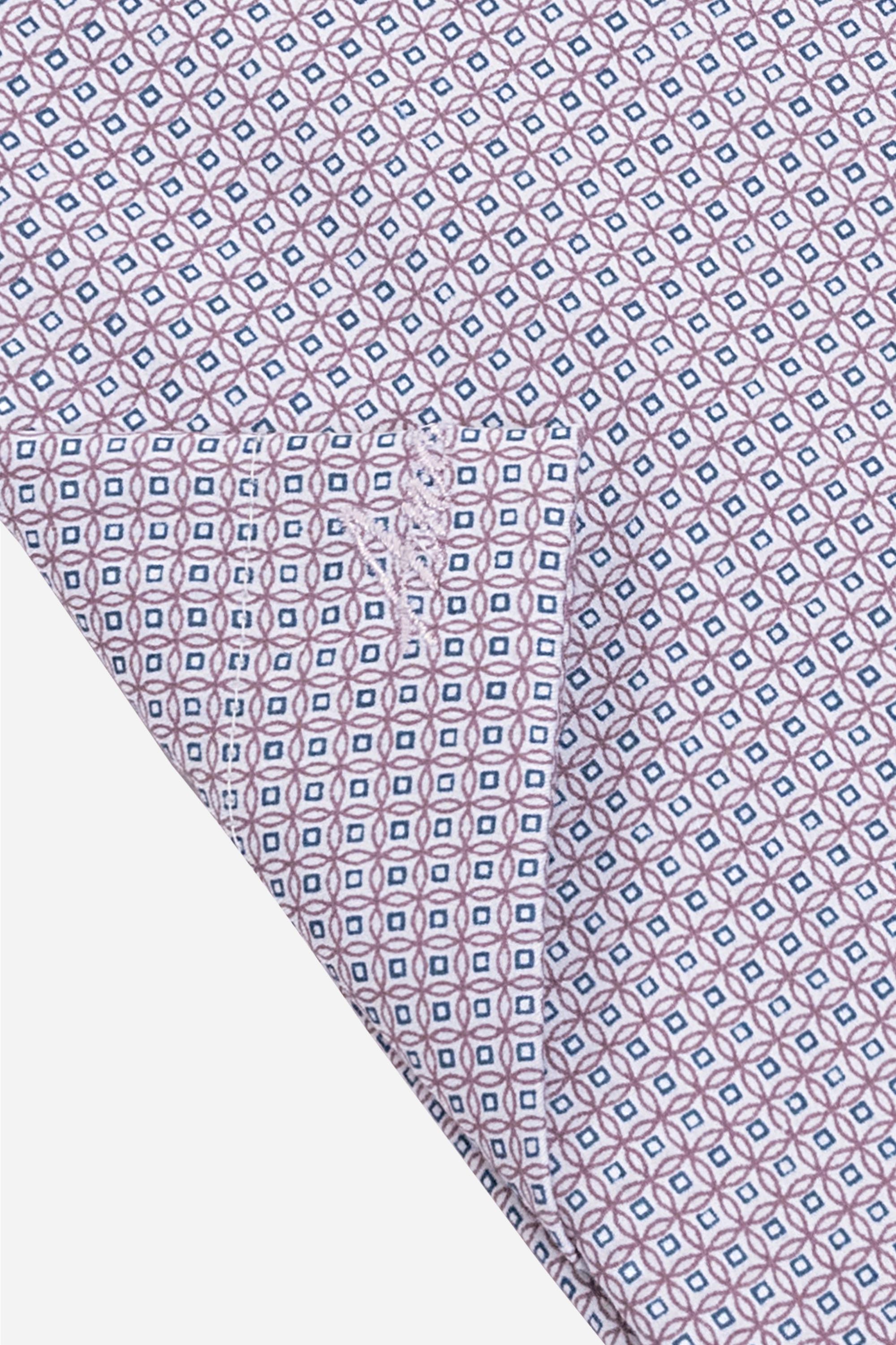 Sơ Mi Cộc Tay Họa Tiết Nam Trung Niên ANCHI Chất Liệu Sợi Sồi Cao Cấp Phom Suông Vạt Ngang Màu Trắng Bi_thumbnail_50