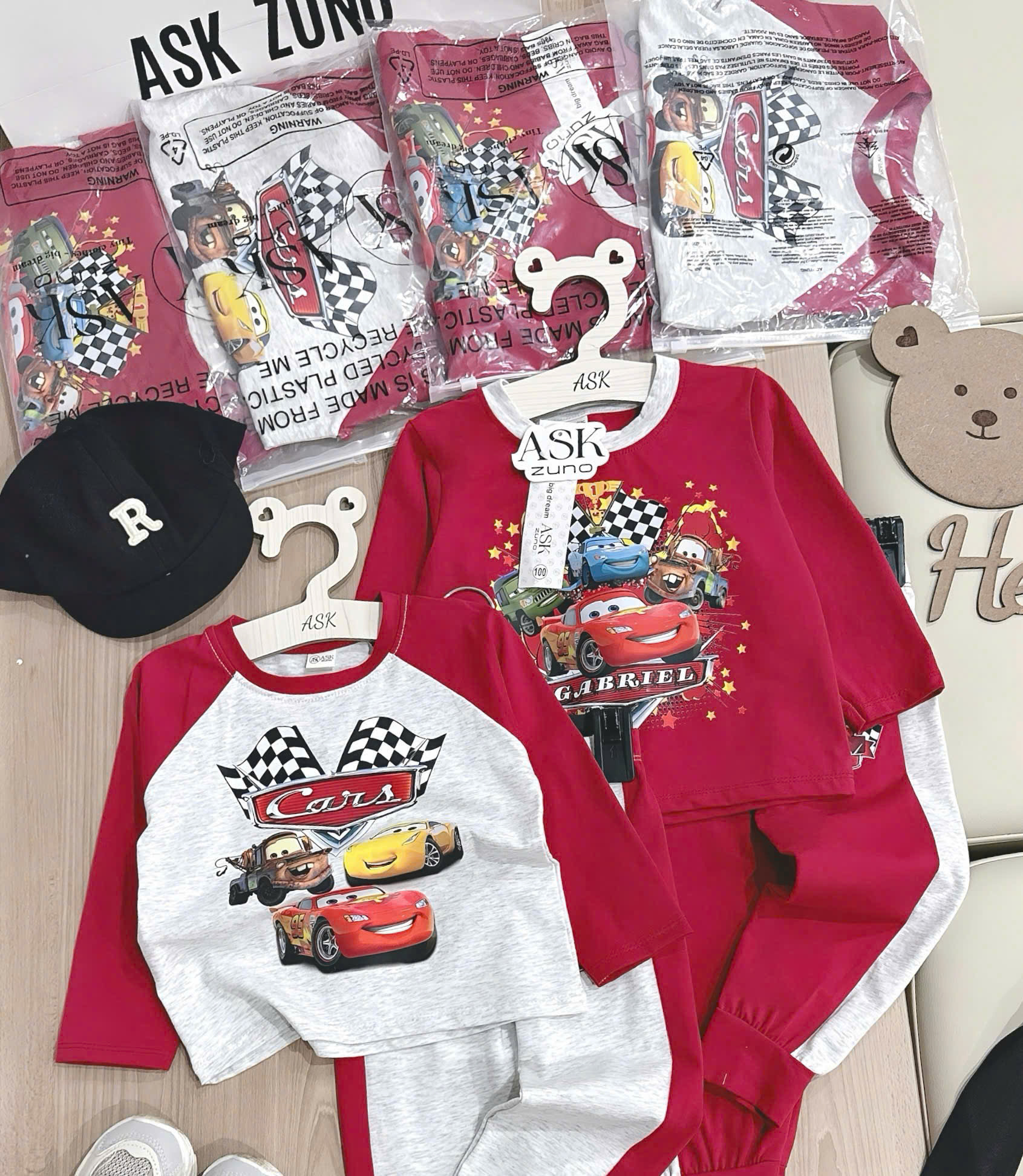 T33 SET 2 BỘ DÀI Ô TÔ ĐUA CARS- A100.239