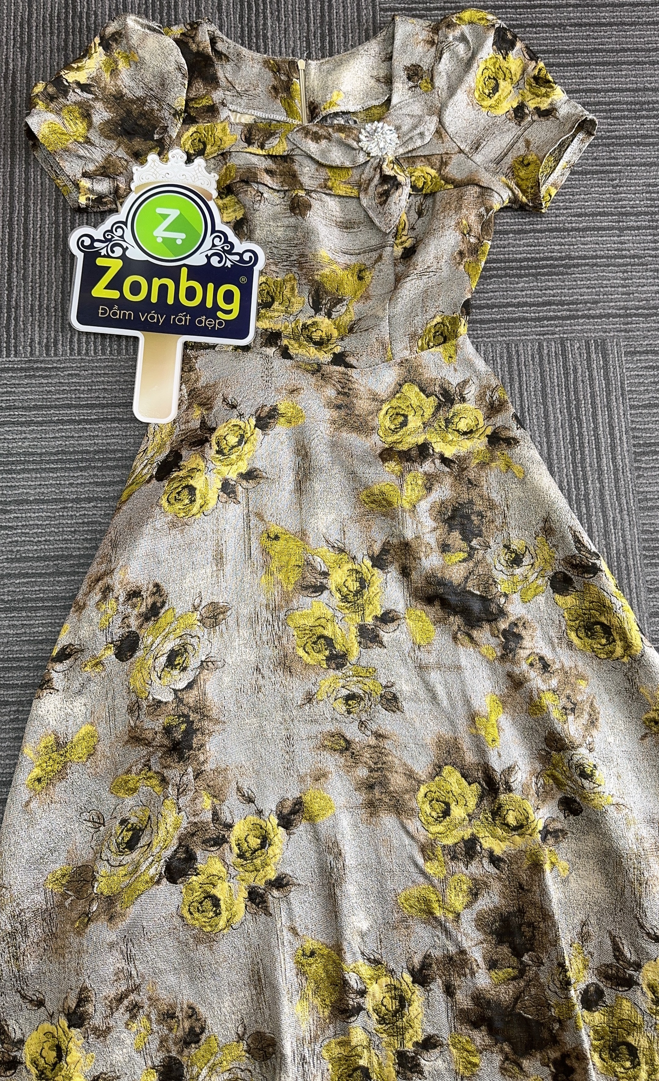 Đầm xòe - Y1852 - Thương hiệu Zonbig_thumbnail_7