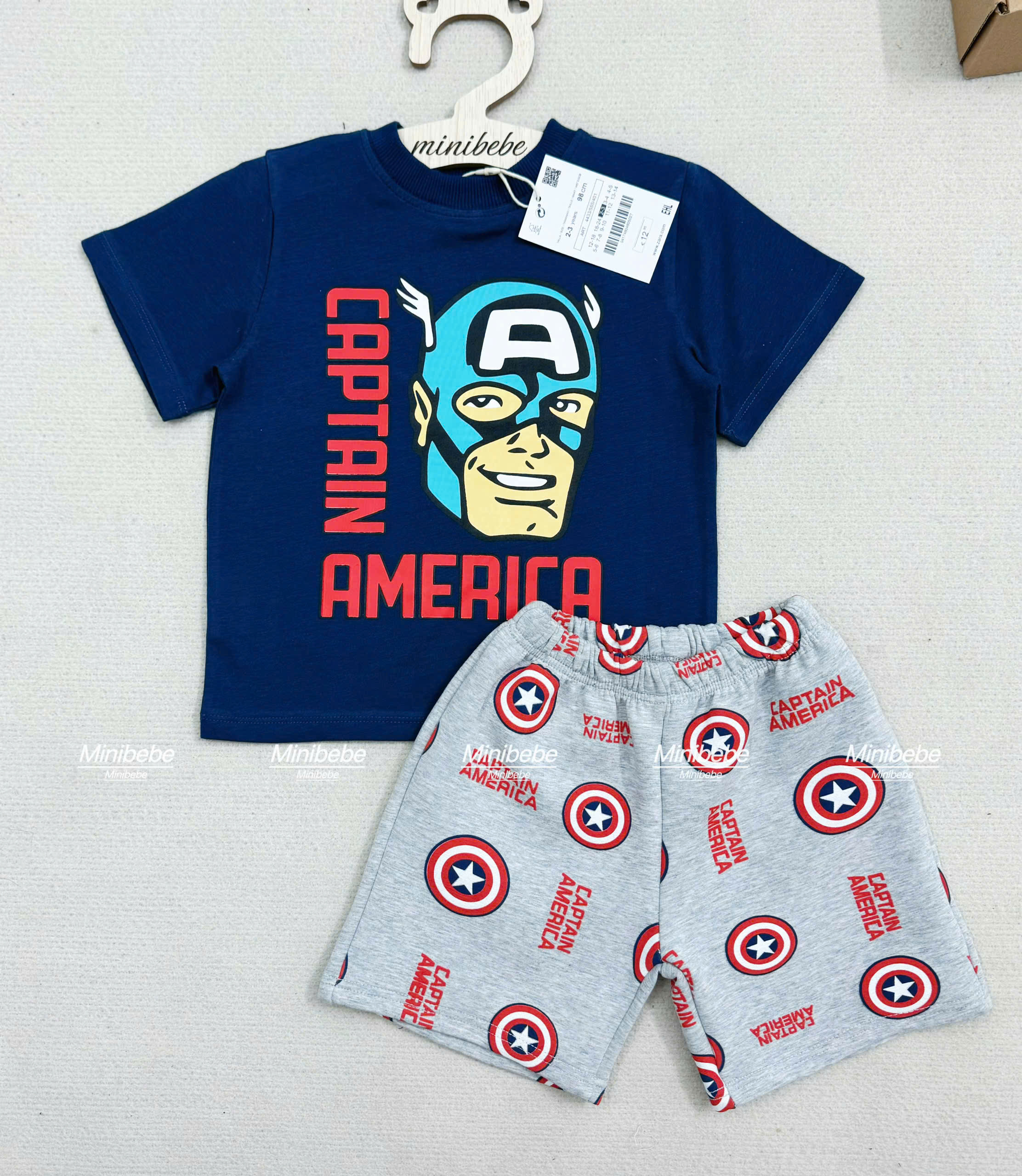 G64 BỘ CỘC SIÊU NHÂN CAPTION AMERICA MÃ 2 - A117.1523