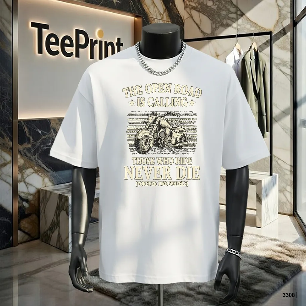 Áo thun nam form rộng phong cách retro TeePrint 3308