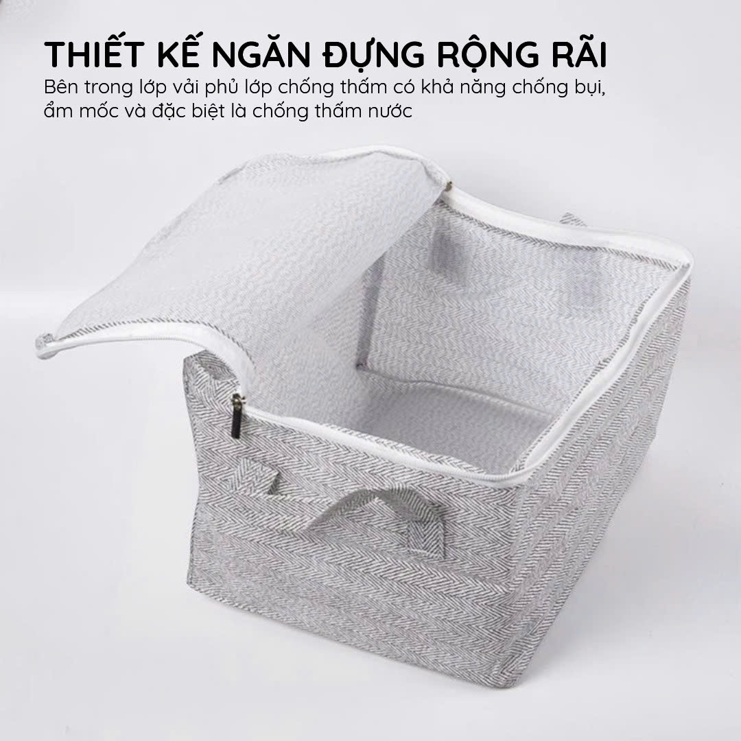 SET 2 GIỎ ĐỰNG QUẦN ÁO VẢI 35x25x20cm_thumbnail_13