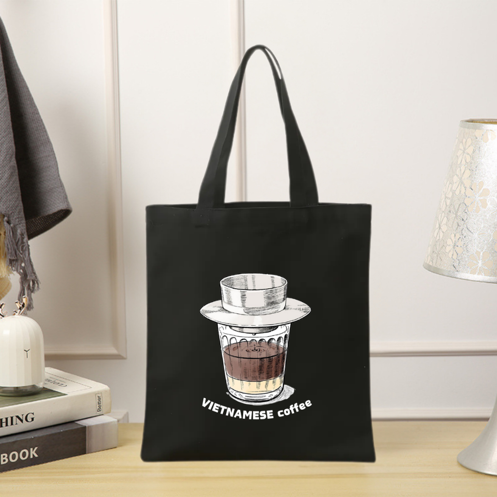 Túi tote vải canvas local brand We Tee Ẩm thực Việt Nam có khoá kéo và ngăn phụ - TOTE11_thumbnail_24