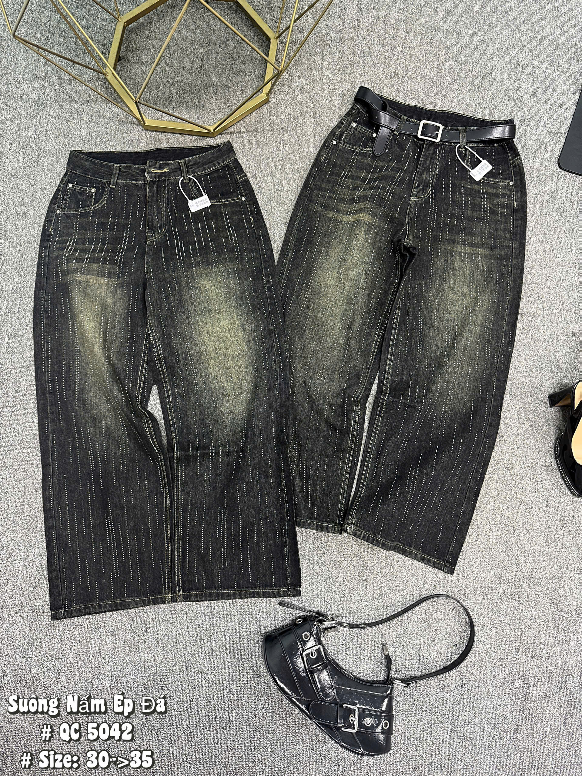 BIGSIZE NỮ - Quần suông nấm T- QJ5042_thumbnail_5