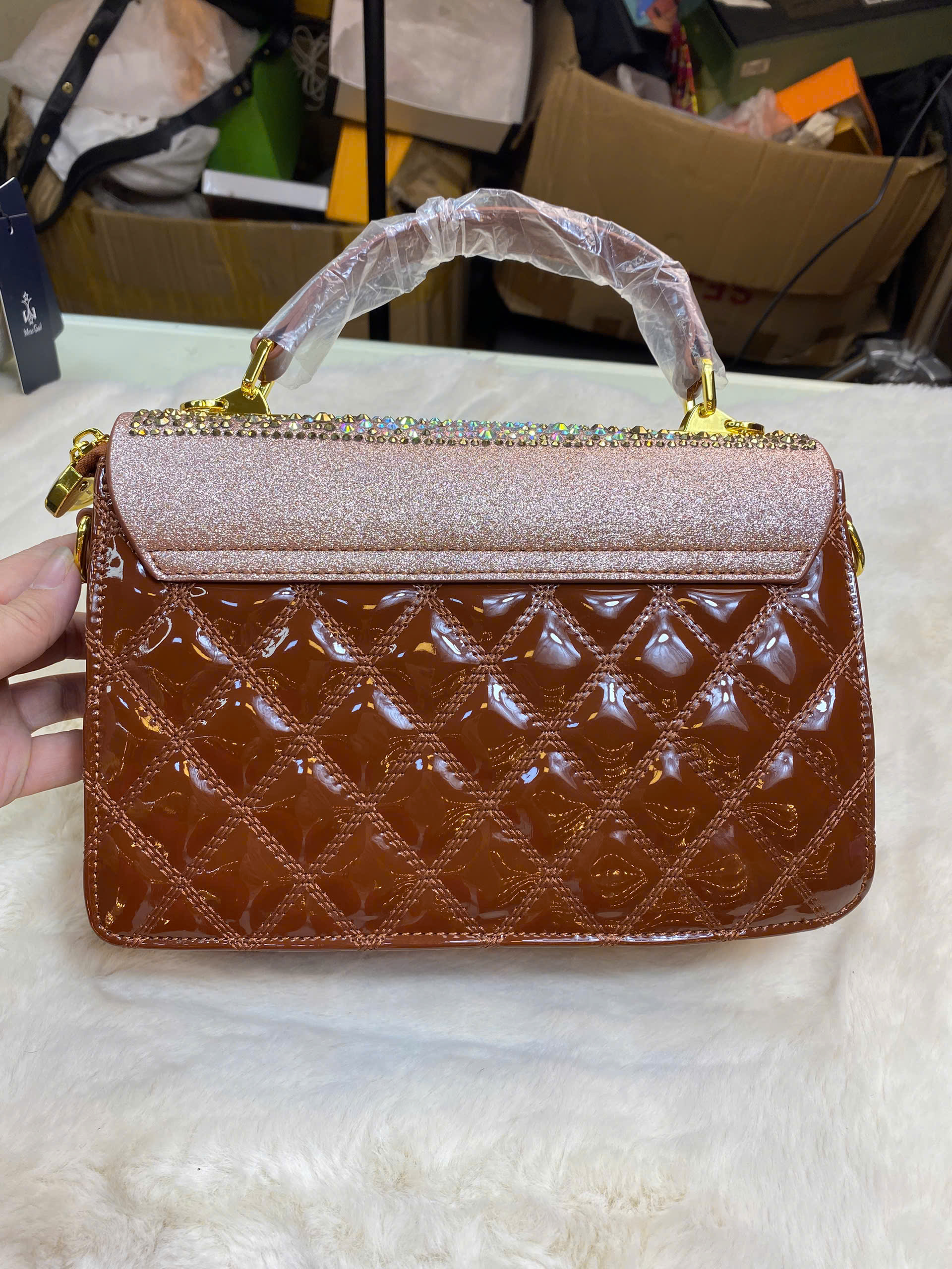 TÚI XÁCH GẮN ĐÁ ĐI TIỆC 032