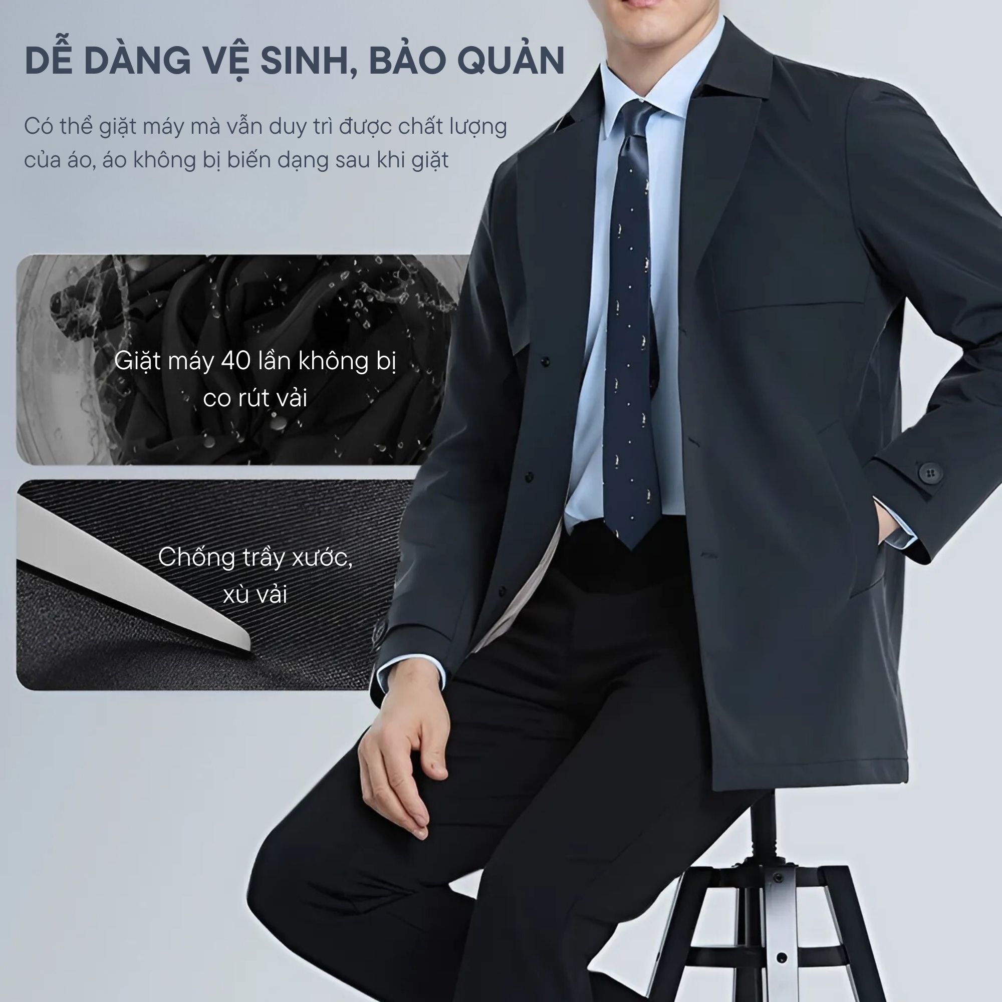 Áo khoác nam dáng vest Vardino AK84_thumbnail_2