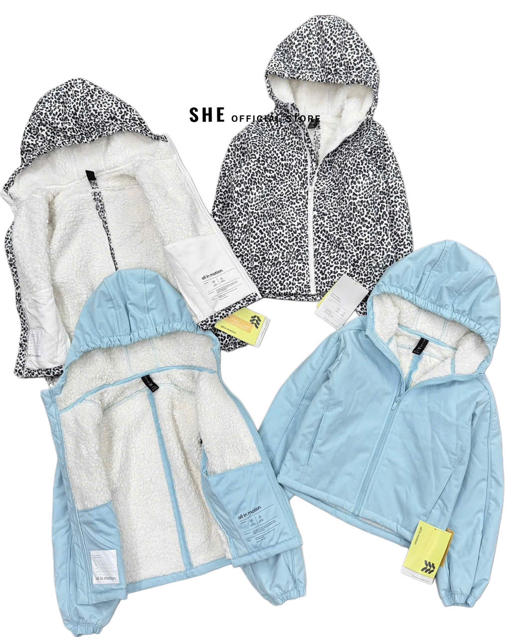 H237 ÁO KHOÁC ALL IN MOTION BÉ