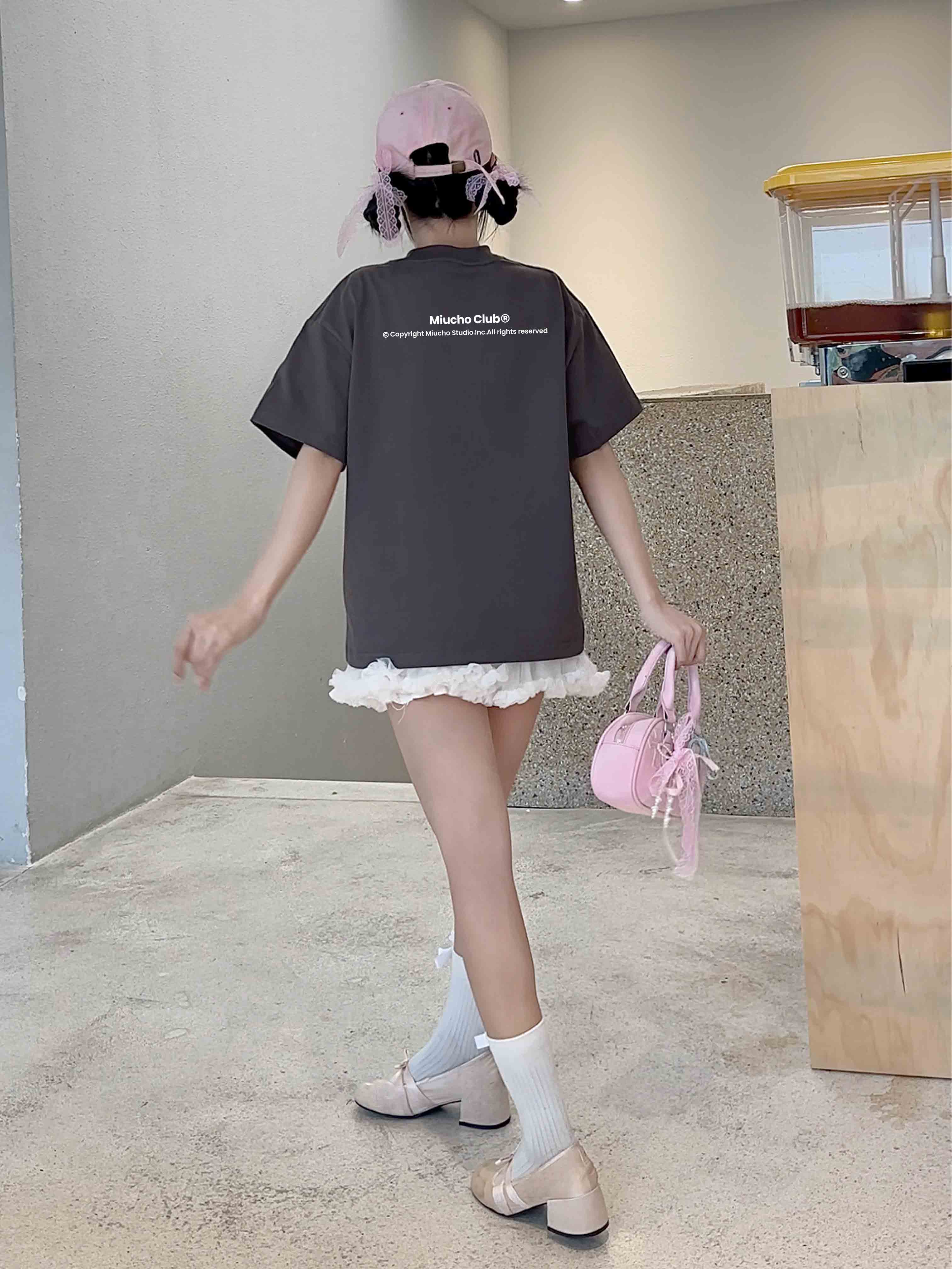 Áo phông nam form boxy vải 2C 250gsm AXD1609 Miucho Club Local Brand in basic_thumbnail_4