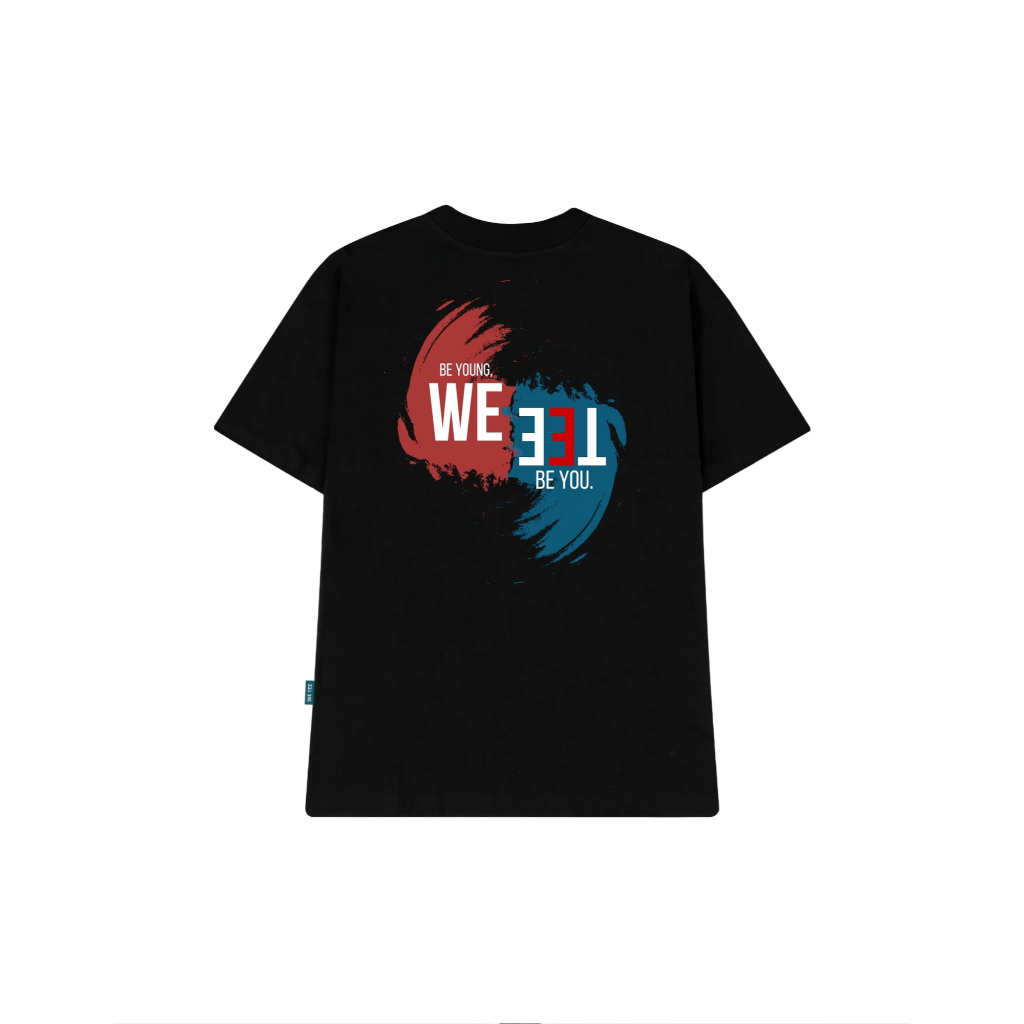 Áo thun local brand 𝐖𝐞 𝐓𝐞𝐞 Xanh Đỏ dáng oversize rộng cho nam và nữ - WU0879_thumbnail_0