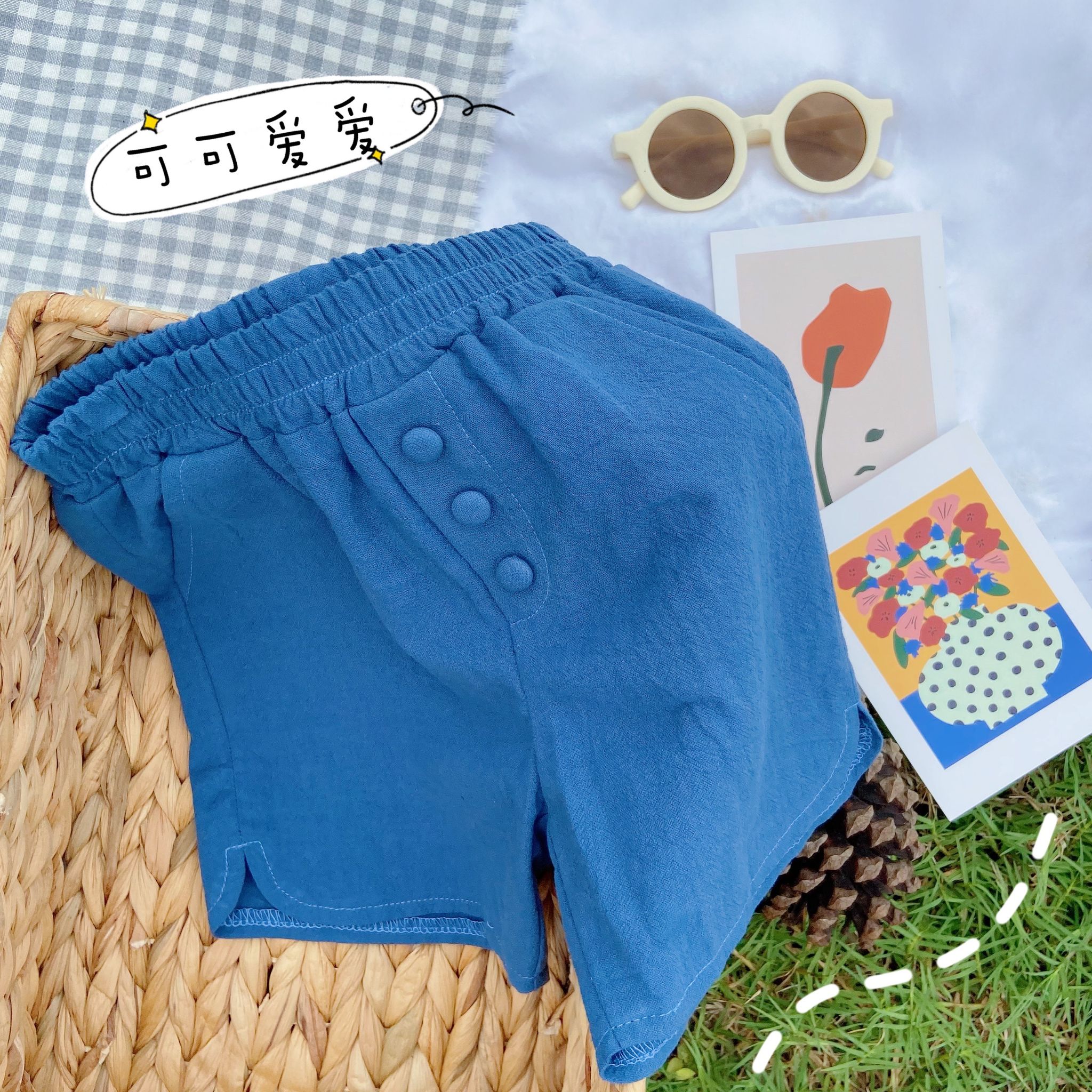 QUẦN SOOC 3 CÚC THẲNG - QĐ21004