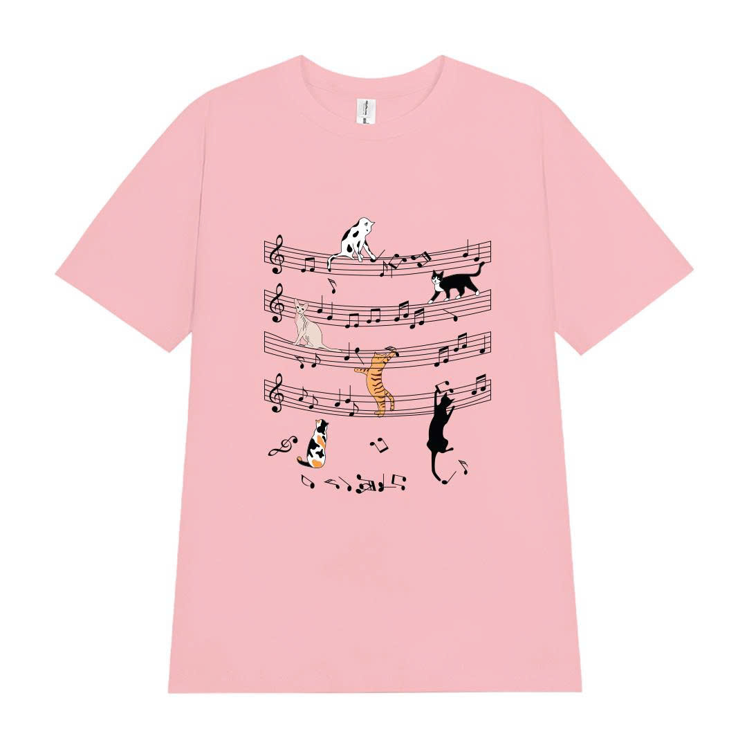 Áo thun nữ form vừa regular xinh xắn ARD2341 Miucho vải cotton thoáng mát cổ tròn in artwork_thumbnail_13