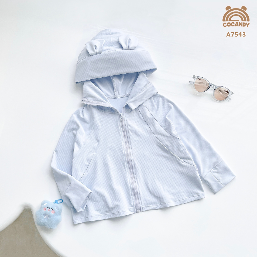 Áo Dia- Cool XANH DA TRỜI tai gấu_thumbnail_0