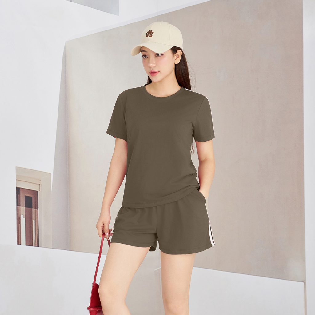 [Form vừa]  Set đồ nữ LOZA - Đồ bộ nữ gồm quần áo cộc tay chất liệu cotton 4 chiều PB87_thumbnail_4