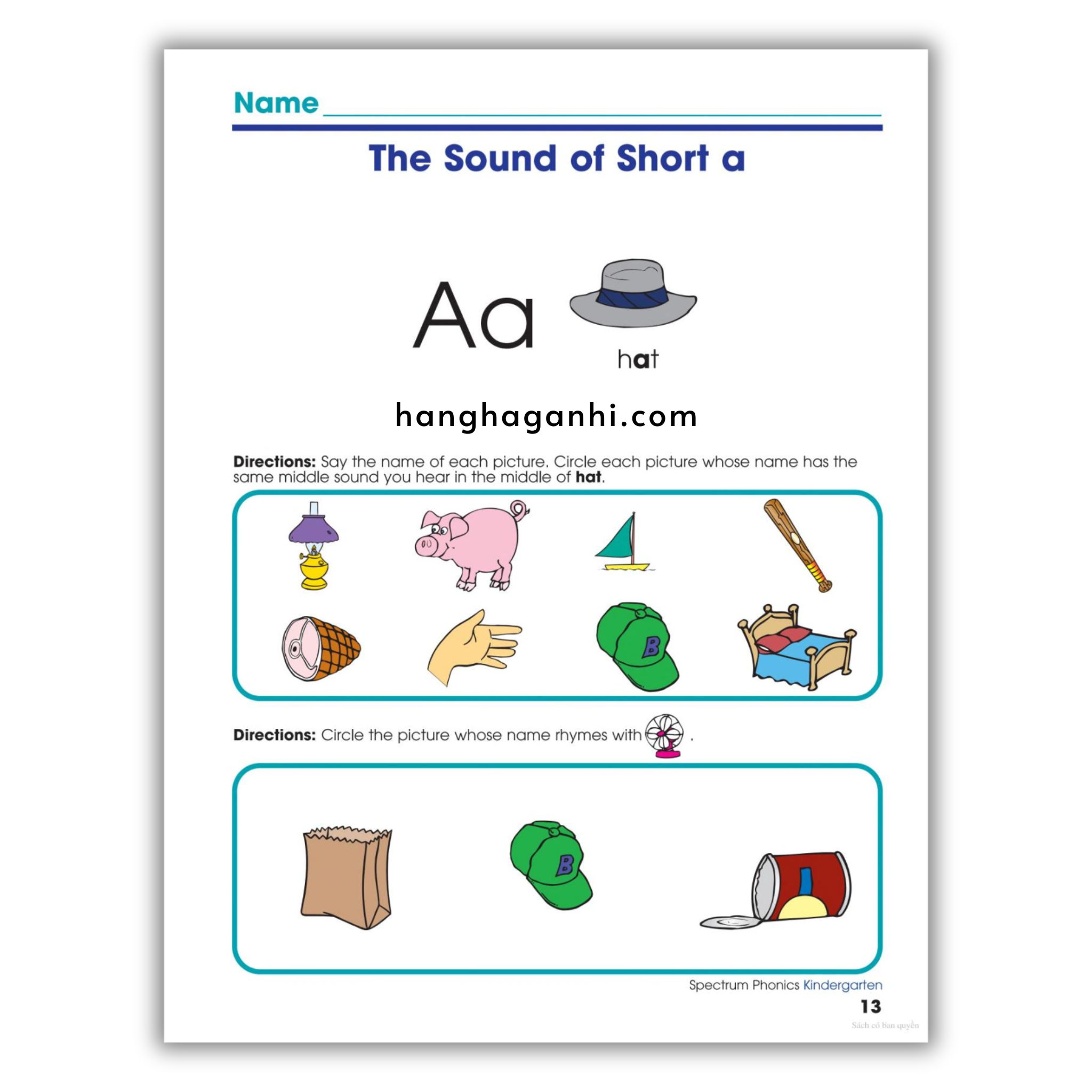 Sách Spectrum Phonics Workbook Grade K_thumbnail_16