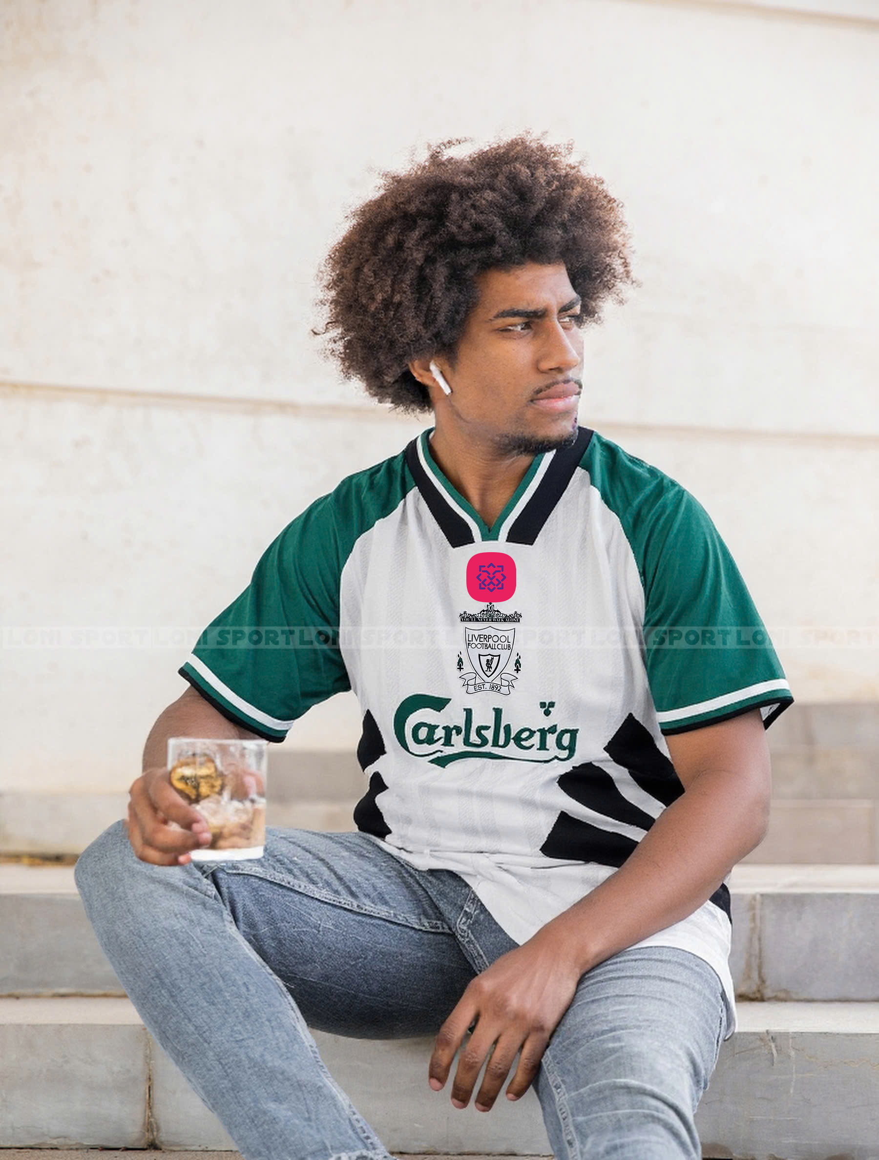 Áo Retro Liverpool sân khách trắng 1993/1995