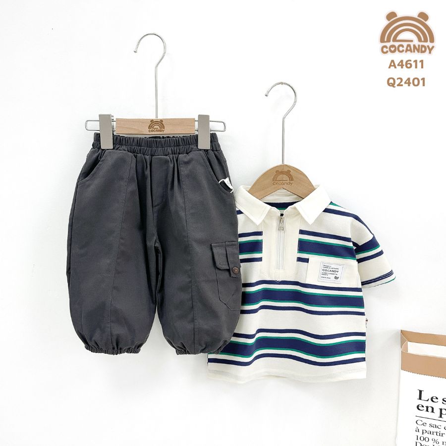 Quần dài GHI ĐẬM 1 túi cúc bo gấu_thumbnail_0