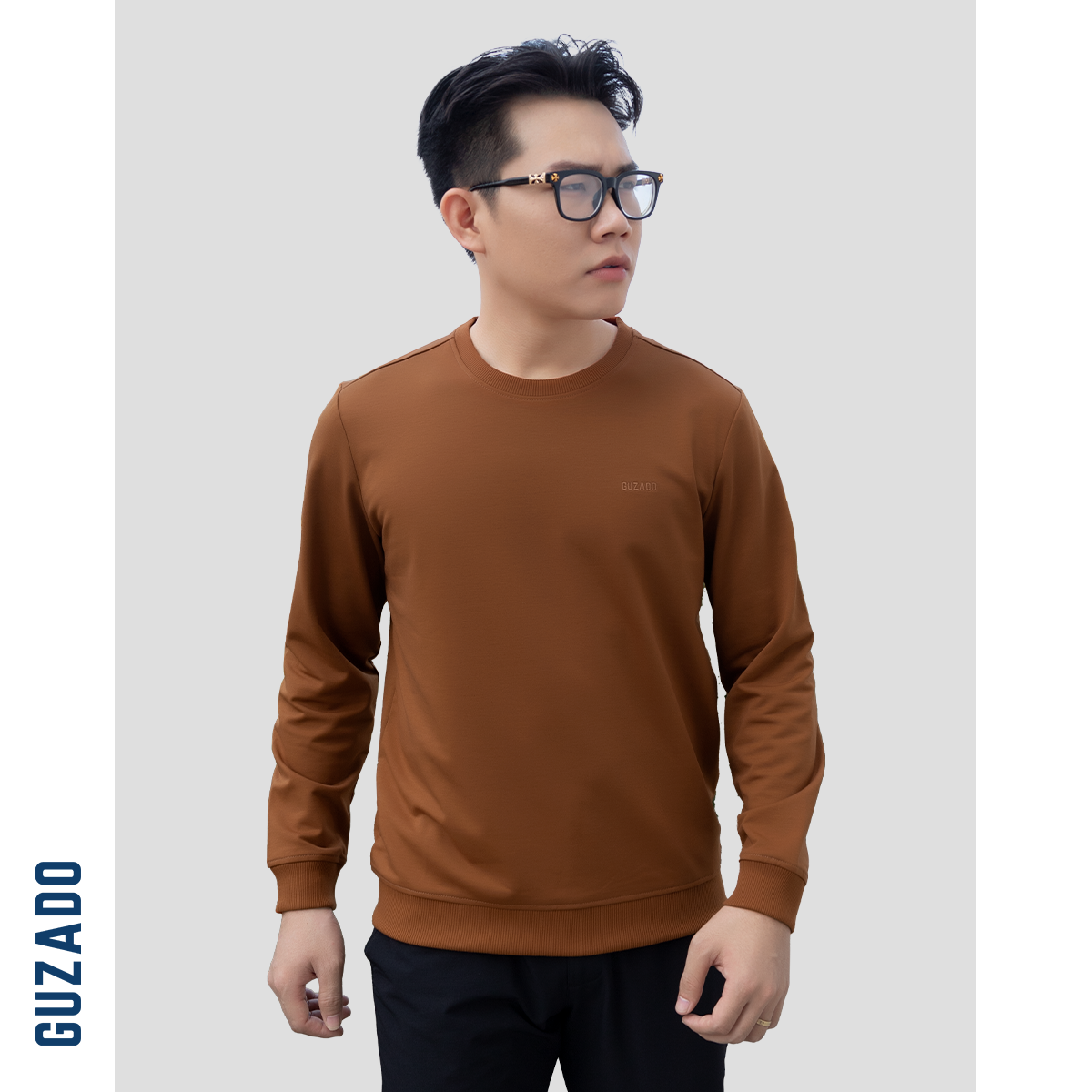 Áo Sweater Nam GUZADO Form Regular Fit Thoải Mái GDT02_thumbnail_6
