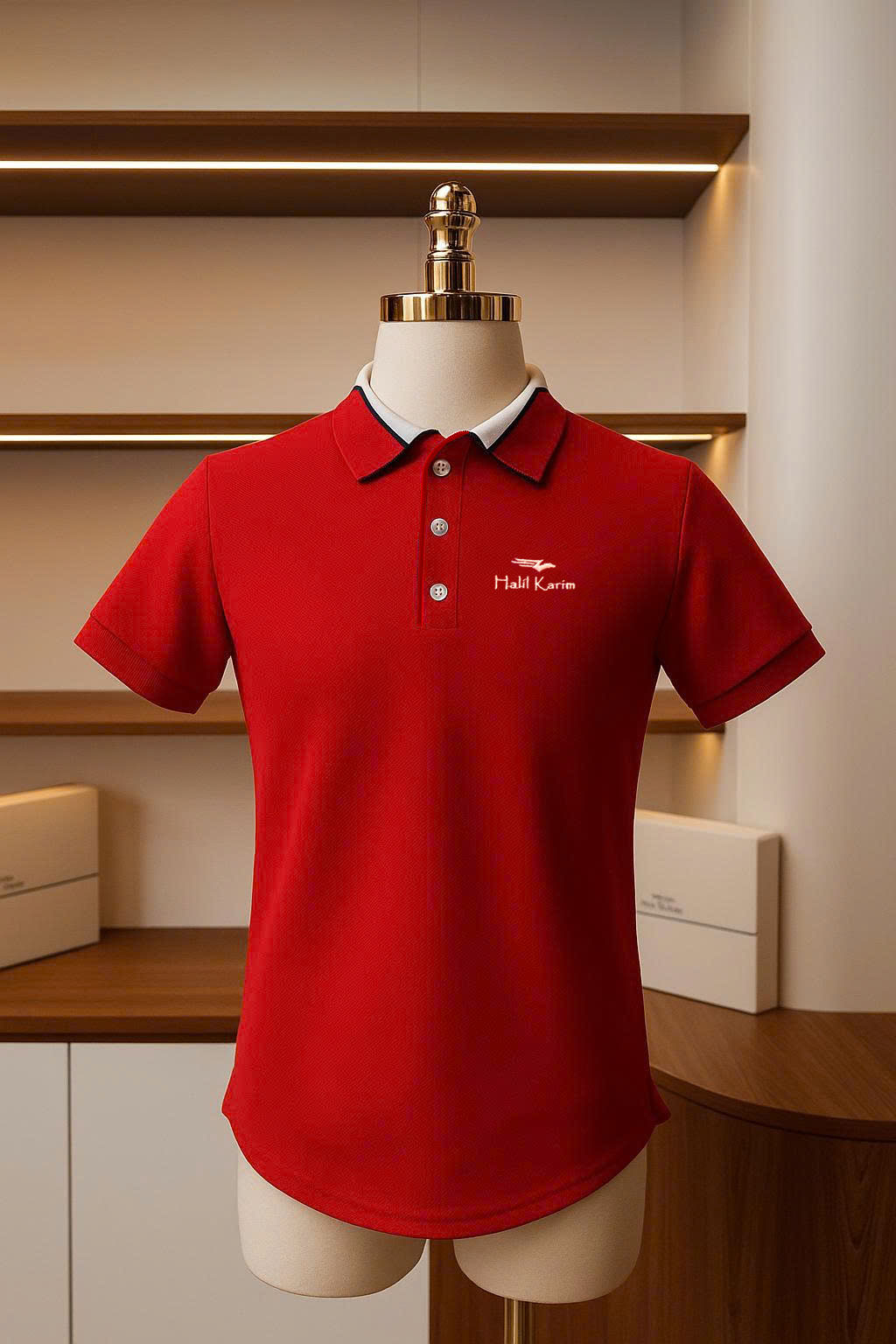ÁO POLO HALILKARIM GOLBAL ĐỎ
