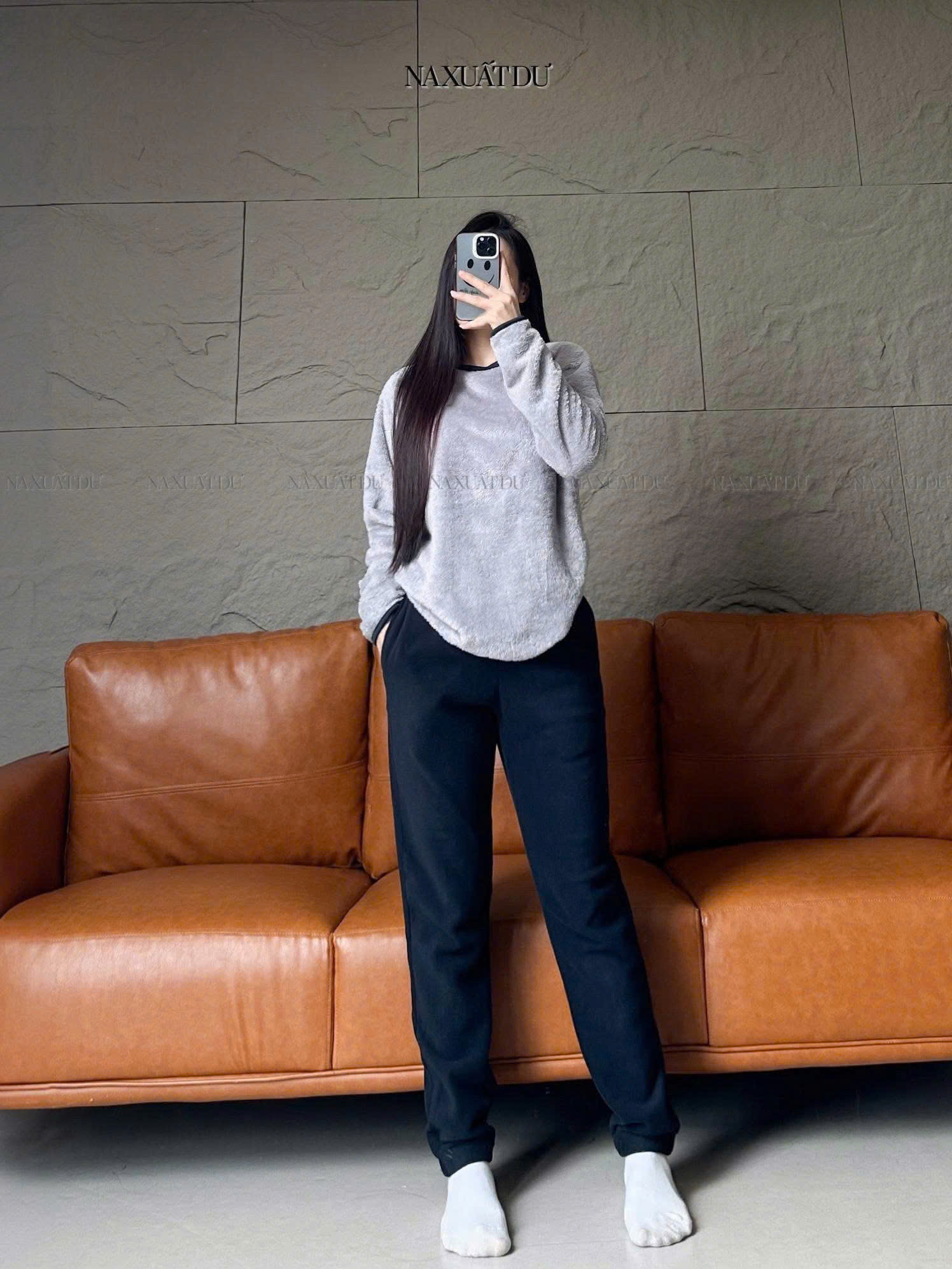 Bộ dài " Uni " unisex - S332 (SALE)