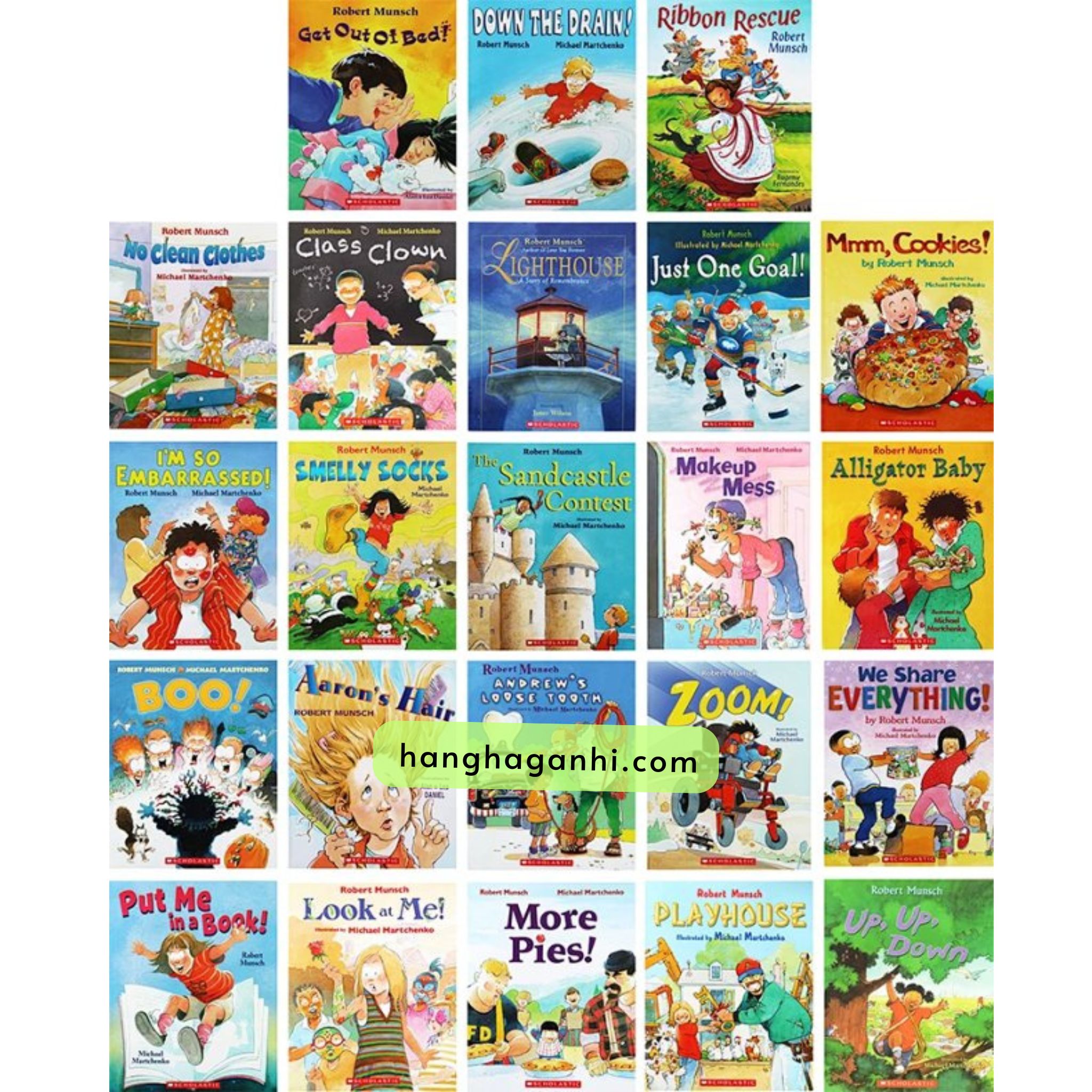Bộ Sách Nhập Khẩu Robert Munsch – Trọn Bộ 23 cuốn ( Kèm File Nghe )_thumbnail_1