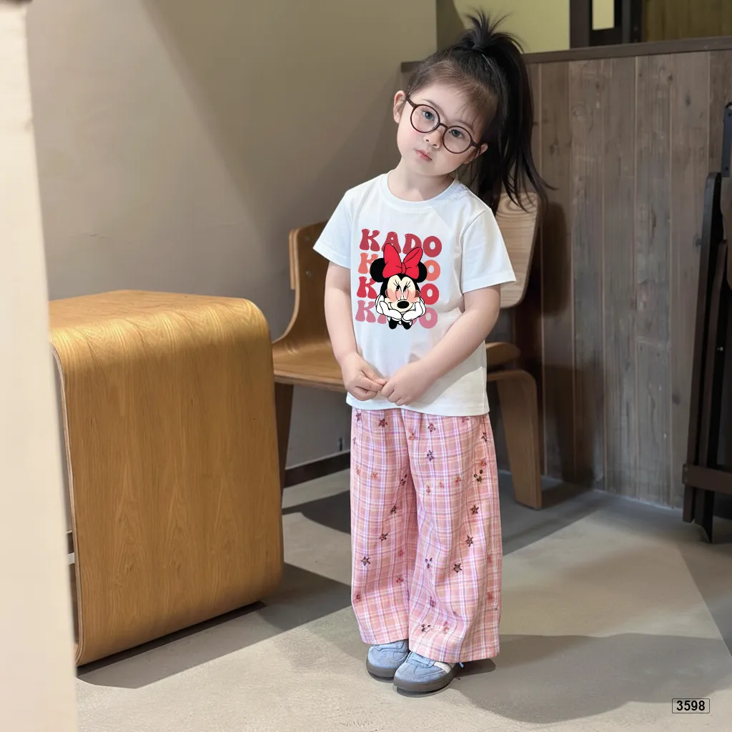 Áo thun bé gái hoạt hình dễ thương Kado 3598_thumbnail_2
