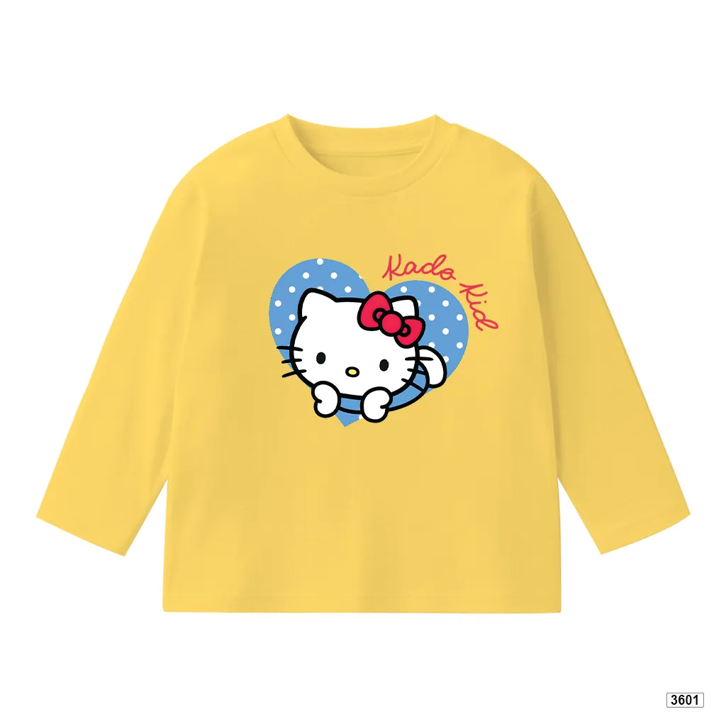 Áo thun bé gái tay dài Kittie Kado Kid 3601_thumbnail_0