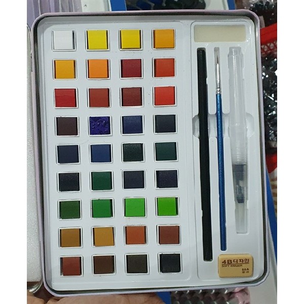 Set gel vẽ - nén - 36 màu