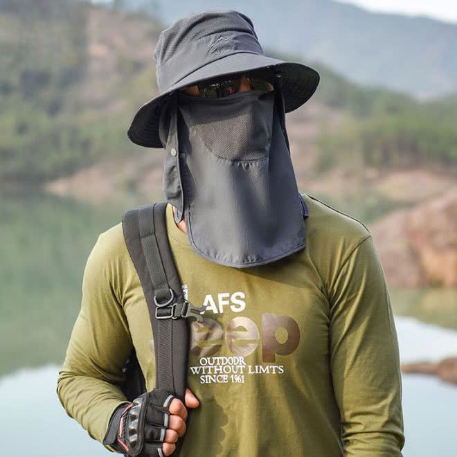 Mũ bucket GOLF Hàn Quốc có che gáy & che mặt dành cho nam & nữ HZ2511_thumbnail_15