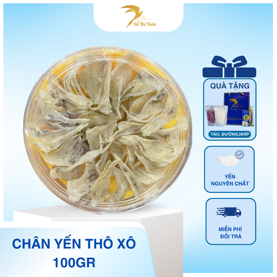 [T54] 100gr CHÂN THÔ XÔ - BỊCH 100GR